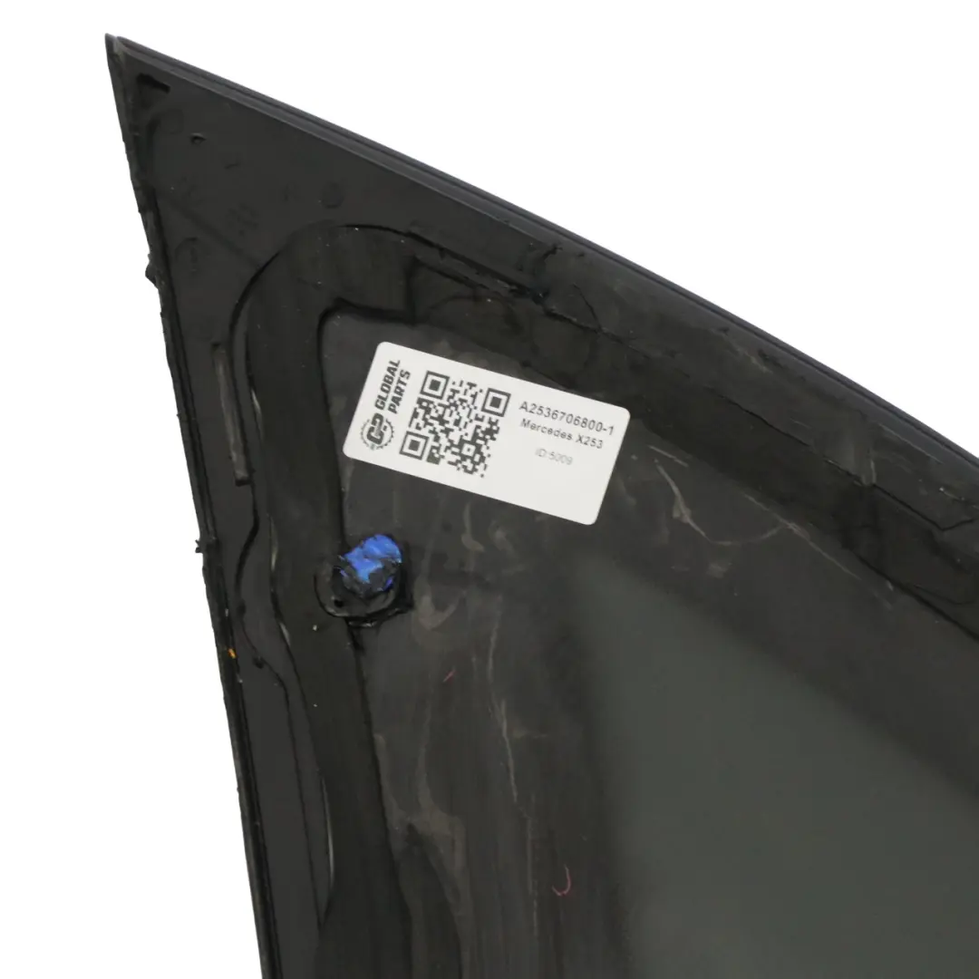 Fensterscheibe Hinten Rechts Viertel getönt AS3 für Mercedes GLC X253 mit Teilenummer A2536706800 Mercedes GLC X253 Fensterscheibe Hinten Rechts Viertel getönt AS3 - SKU A2536706800-1 - Teilenummer A2536706800