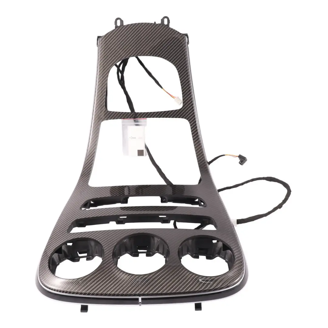 Console Centrale Cache Panneau Cadre Avant Carbone pour Mercedes GLC X253 à propos du numéro de pièce A2536806305 Mercedes GLC X253 Console Centrale Cache Panneau Cadre Avant Carbone - SKU A2536806305 - Numéro de pièce A2536806305