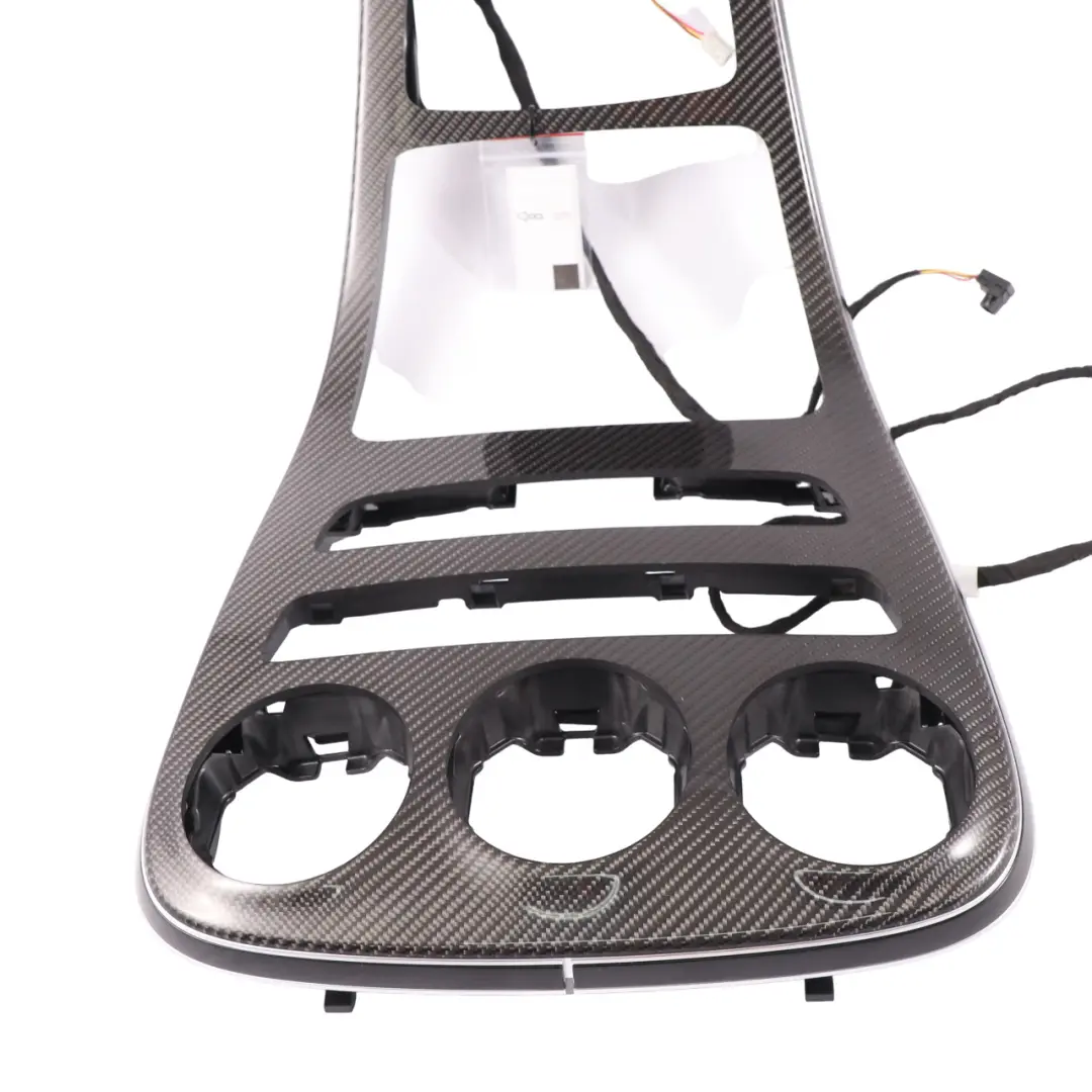 Pannello Console Centrale Copertura Anteriore Carbonio per Mercedes X253 con numero di parte A2536806305 Mercedes X253 Pannello Console Centrale Copertura Anteriore Carbonio - SKU A2536806305 - Numero di parte A2536806305