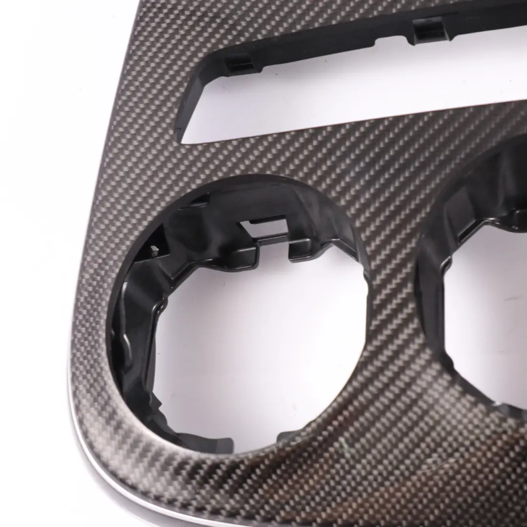 Mercedes GLC X253 Console Centrale Cache Panneau Cadre Avant Carbone - SKU A2536806305 - Numéro de pièce A2536806305