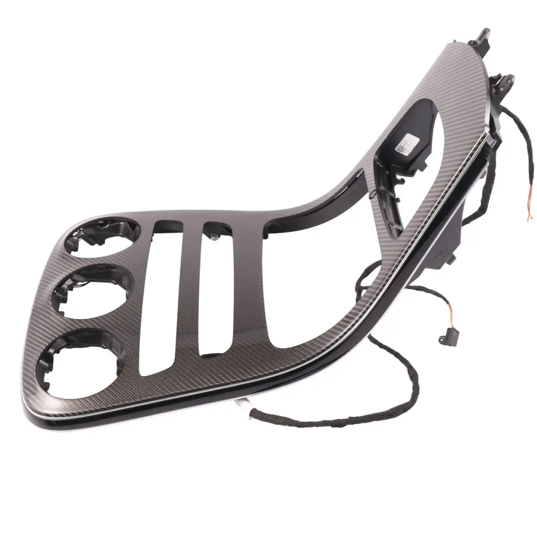 Console Centrale Cache Panneau Cadre Avant Carbone pour Mercedes GLC X253 à propos du numéro de pièce A2536806305 Mercedes GLC X253 Console Centrale Cache Panneau Cadre Avant Carbone - SKU A2536806305 - Numéro de pièce A2536806305