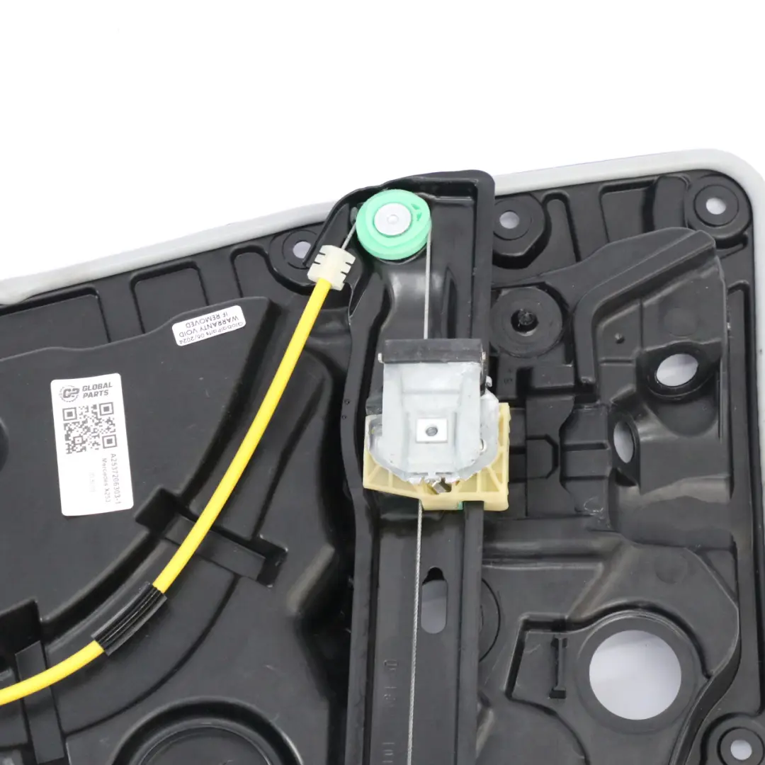 Lève-vitre Mercedes GLC X253 Porte avant gauche Régulateur pour à propos du numéro de pièce A2537206303 Lève-vitre Mercedes GLC X253 Porte avant gauche Régulateur - SKU A2537206303-1 - Numéro de pièce A2537206303