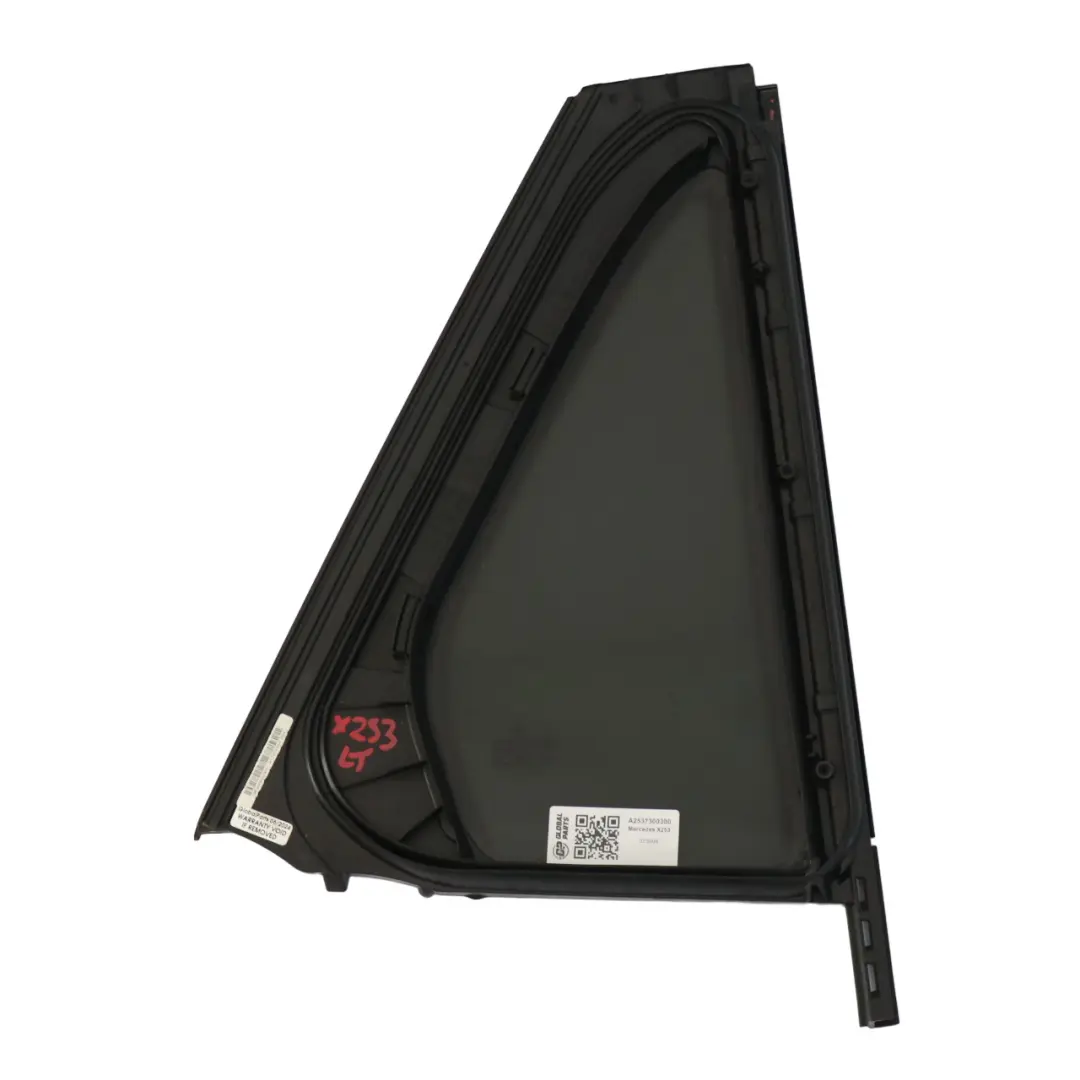 Finestrino Posteriore Mercedes X253 Coupé Porta Sinistra AS3 per con numero di parte A2537300300 Finestrino Posteriore Mercedes X253 Coupé Porta Sinistra AS3 - SKU A2537300300 - Numero di parte A2537300300