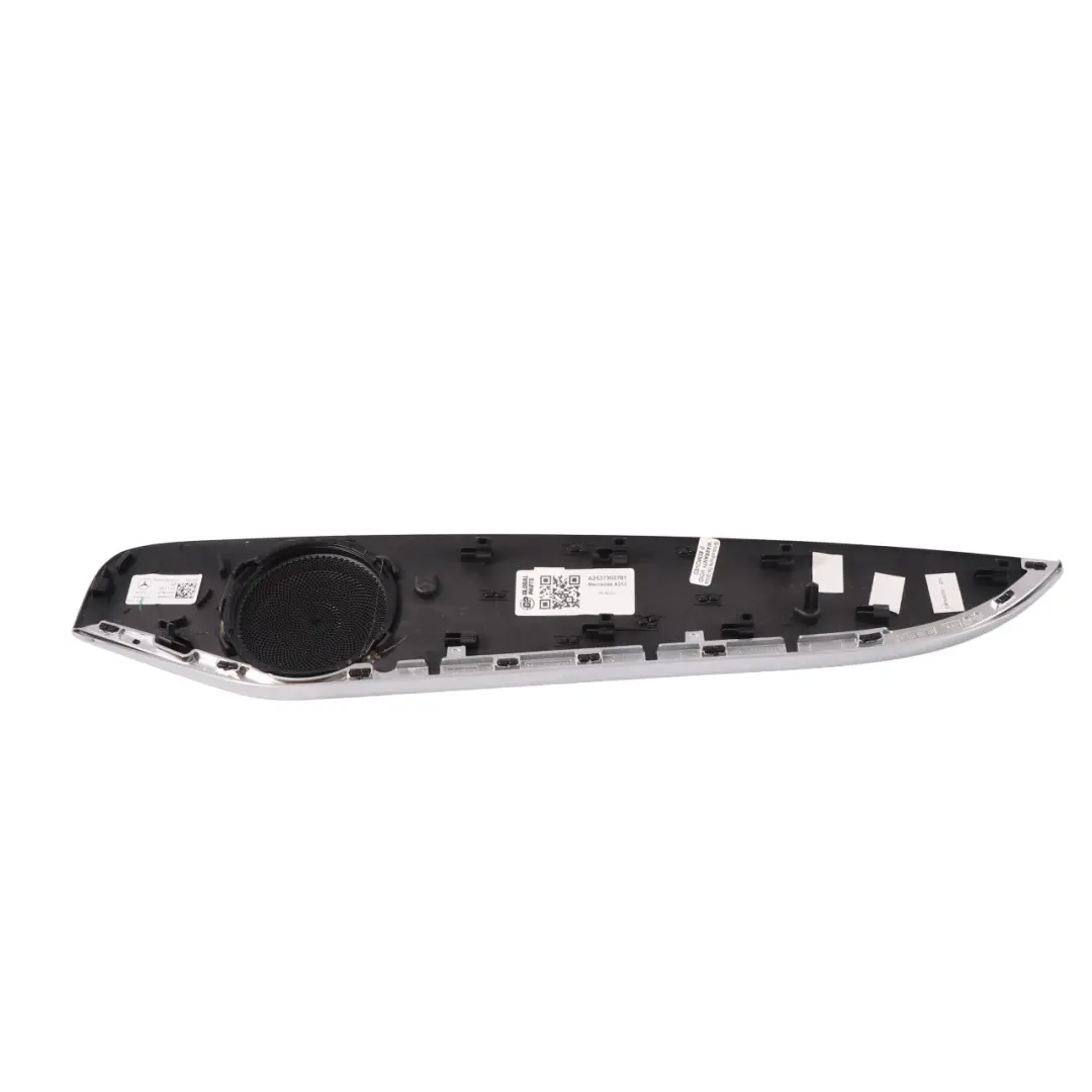 Mercedes GLC X253 Rivestimento Scheda Porta Posteriore Sinistro Striscia Argento - SKU A2537300701 - Numero di parte A2537300701