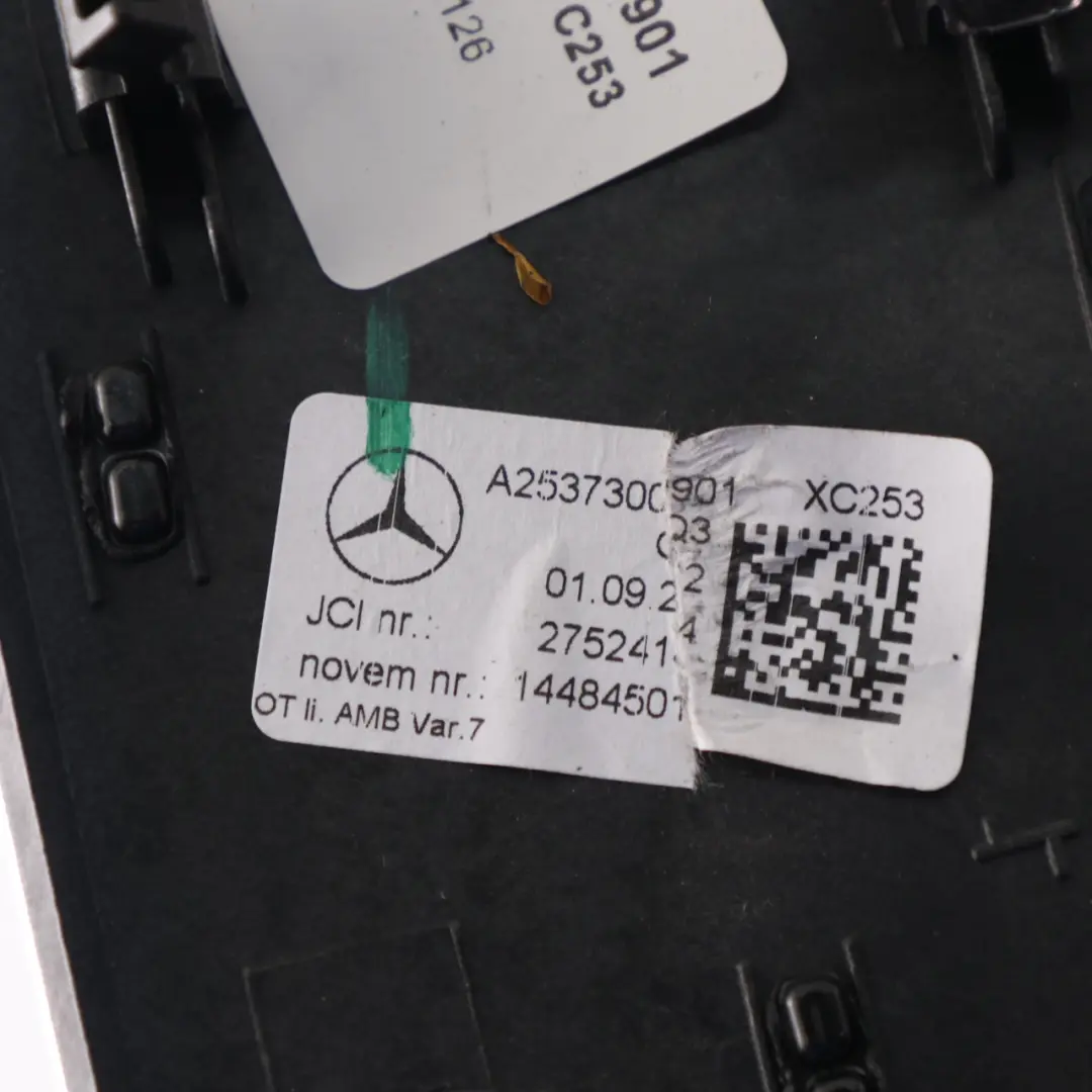  Embellecedor Puerta Mercedes C253 Trasera Izquierda Tira Aluminio - SKU A2537300901 - Número de pieza A2537300901