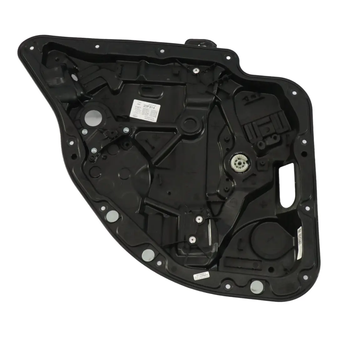 Piastra porta alzacristalli posteriore sinistra per Mercedes GLC C253 con numero di parte A2537308102 Mercedes GLC C253 Piastra porta alzacristalli posteriore sinistra - SKU A2537308102 - Numero di parte A2537308102