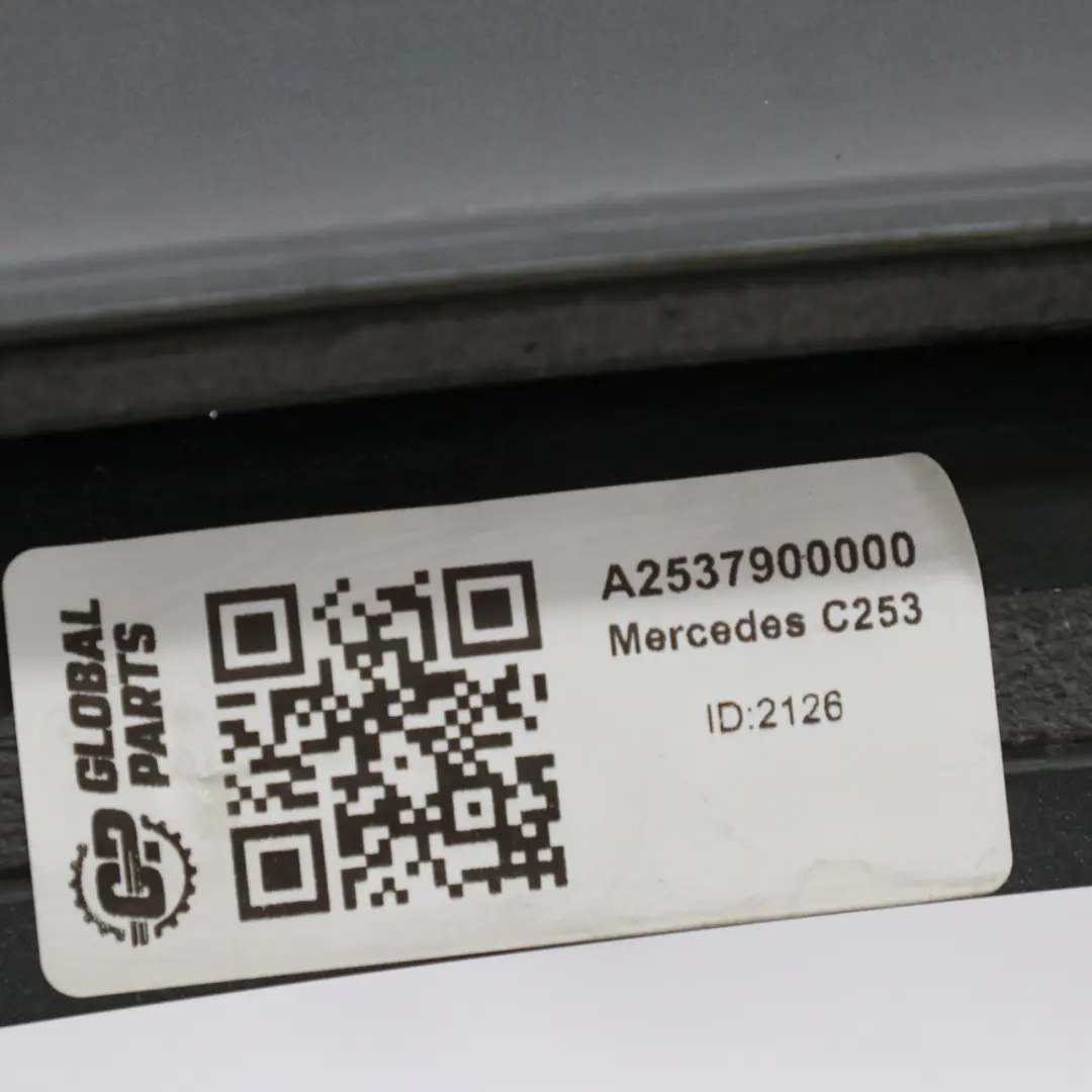 Spoiler posteriore Portellone Tronco Pannello Trim Lip per Mercedes C253 con numero di parte A2537900000 Mercedes C253 Spoiler posteriore Portellone Tronco Pannello Trim Lip - SKU A2537900000 - Numero di parte A2537900000