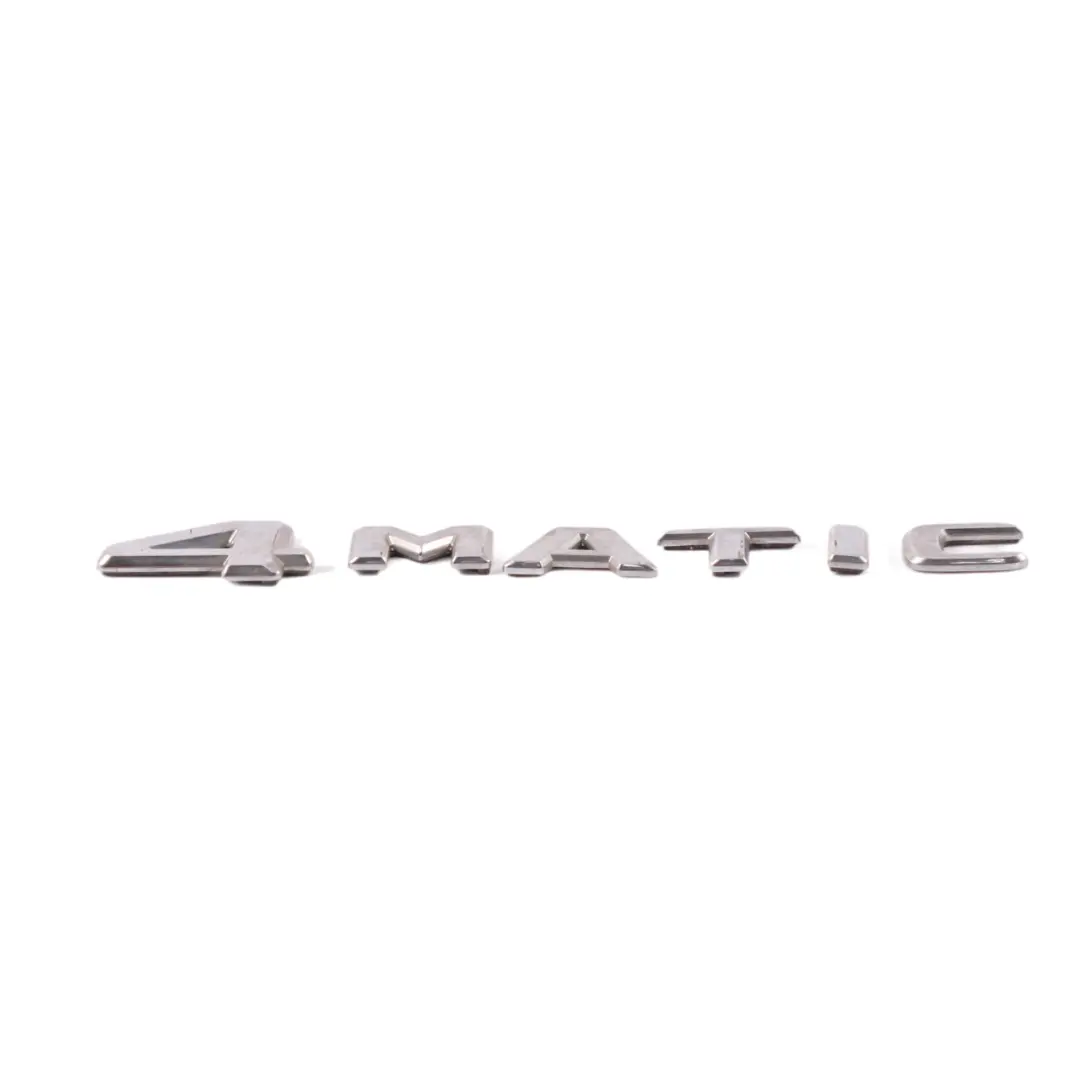 Matic Emblemat Napis Klapy Bagażnika Tył do Mercedes W176 X253 4 o numerze A2538172400 Mercedes W176 X253 4 Matic Emblemat Napis Klapy Bagażnika Tył - SKU A2538172400 - Numer Części A2538172400
