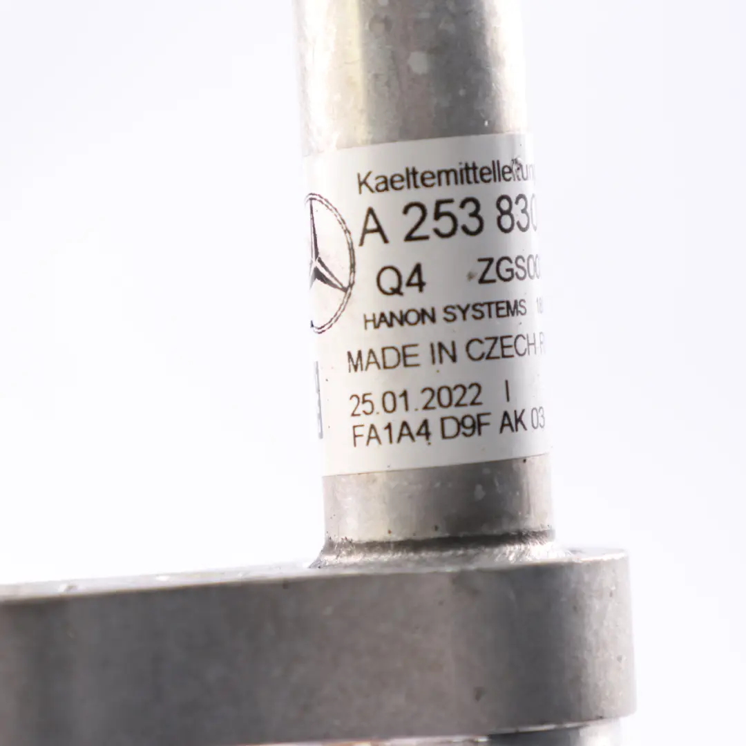 Conditioning Compressor Refrigerant Hose to Mercedes GLC X253 Air with Part number A2538306700 Mercedes GLC X253 Air Conditioning Compressor Refrigerant Hose - SKU A2538306700 - Part number A2538306700