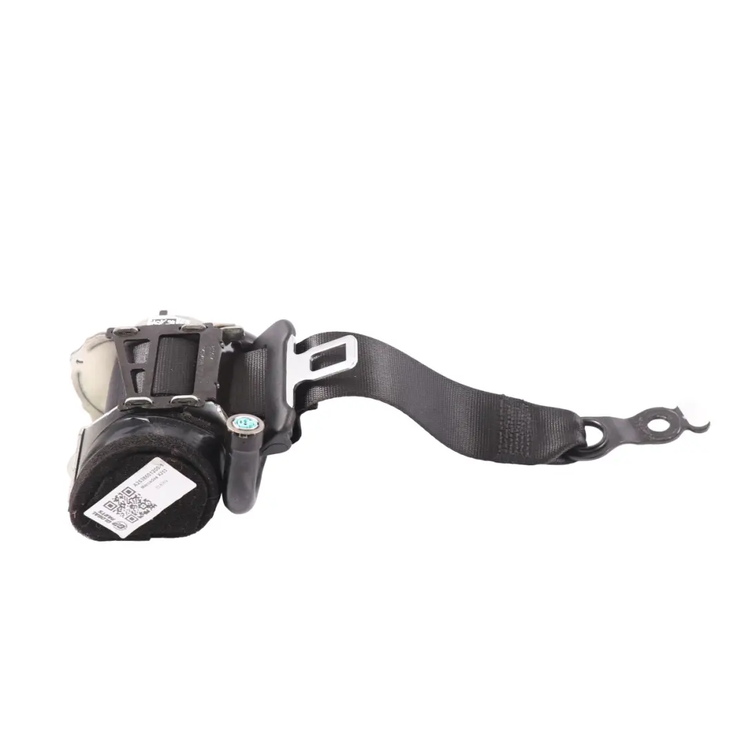 Mercedes GLC C253 Seat Belt Rear Right O/S Upper Safety Belt Black - SKU A2538601200-1 - Part number A2538601200