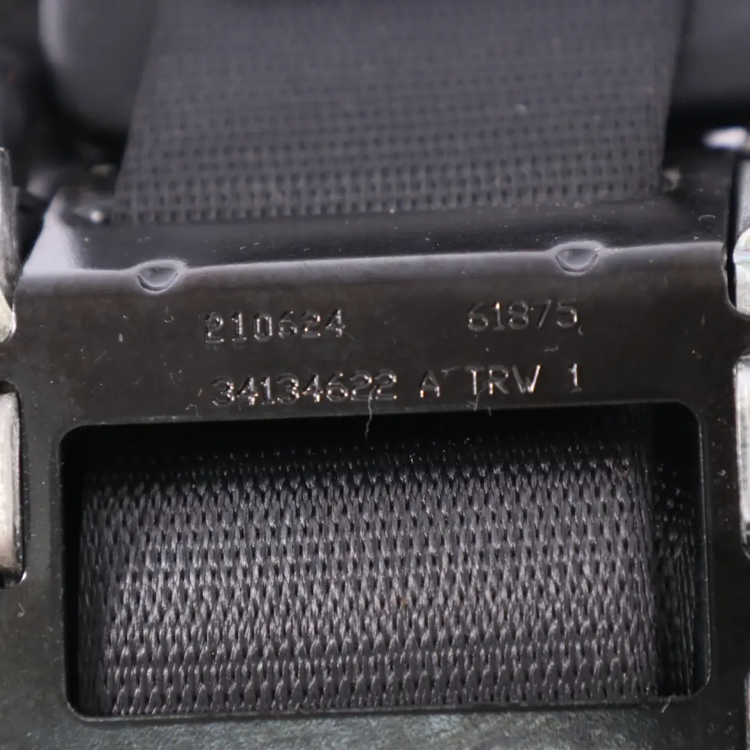 Mercedes GLC C253 Seat Belt Rear Right O/S Upper Safety Belt Black - SKU A2538601200-1 - Part number A2538601200