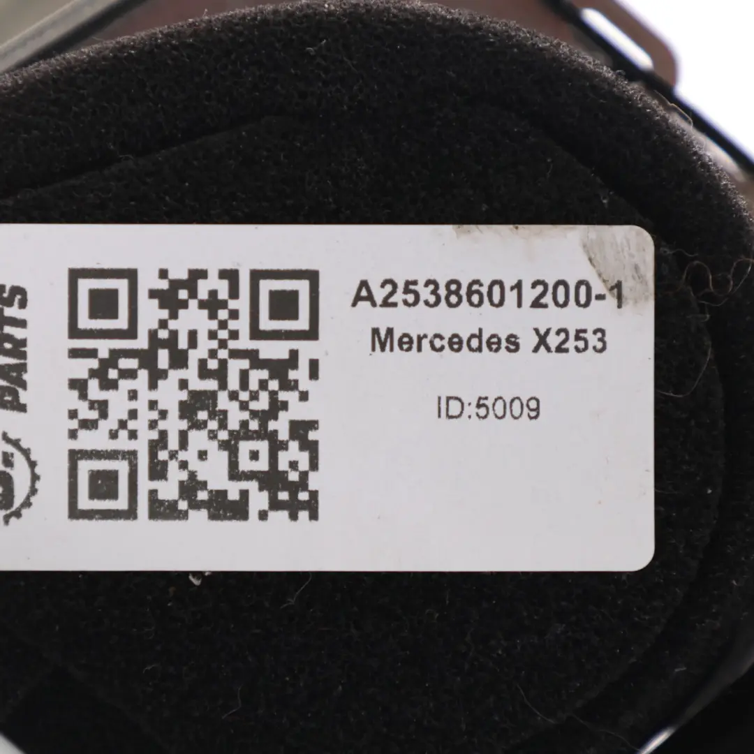 Belt Rear Right O/S Upper Seatbelt Red to Mercedes GLC C253 Seat with Part number A2538601200 Mercedes GLC C253 Seat Belt Rear Right O/S Upper Seatbelt Red - SKU A2538601200 - Part number A2538601200