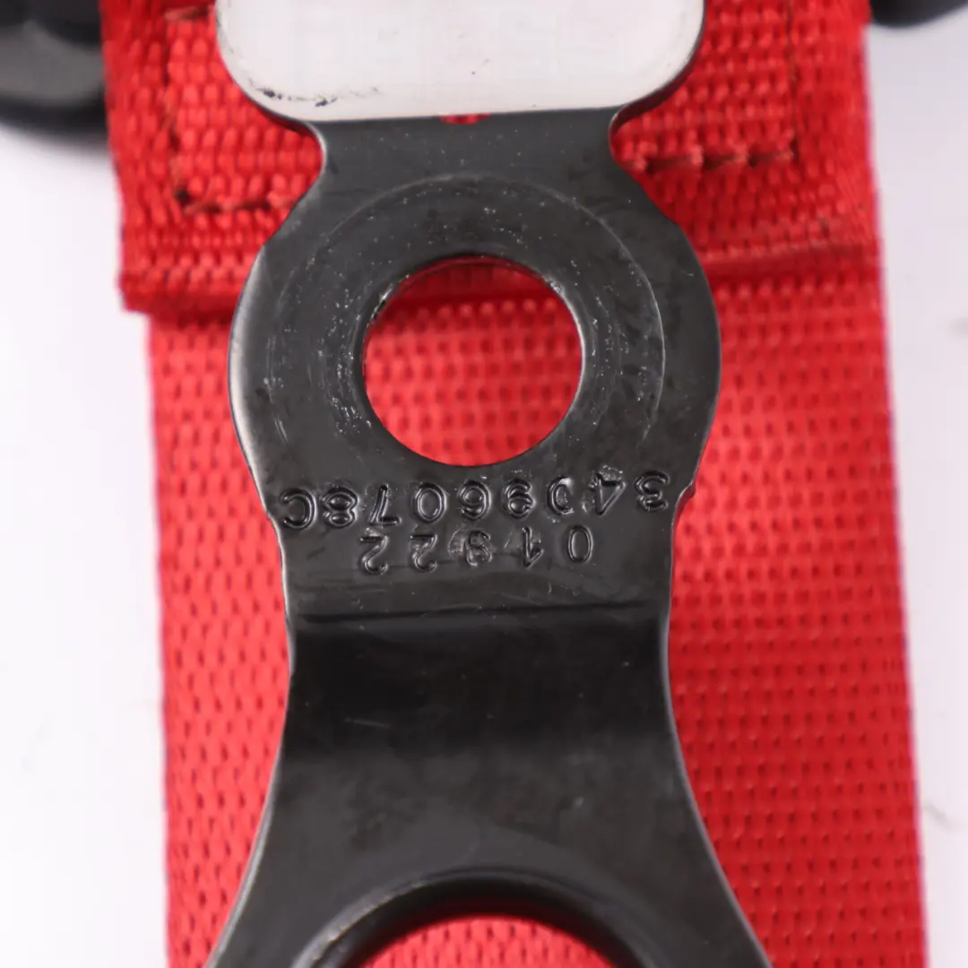 Belt Rear Right O/S Upper Seatbelt Red to Mercedes GLC C253 Seat with Part number A2538601200 Mercedes GLC C253 Seat Belt Rear Right O/S Upper Seatbelt Red - SKU A2538601200 - Part number A2538601200