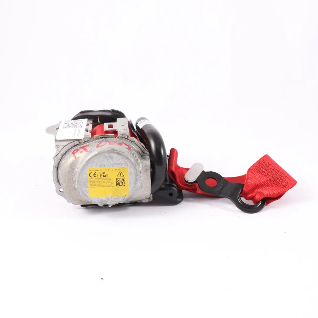 Mercedes C253 Cinturón de seguridad trasero derecho superior rojo - SKU A2538601200 - Número de pieza A2538601200