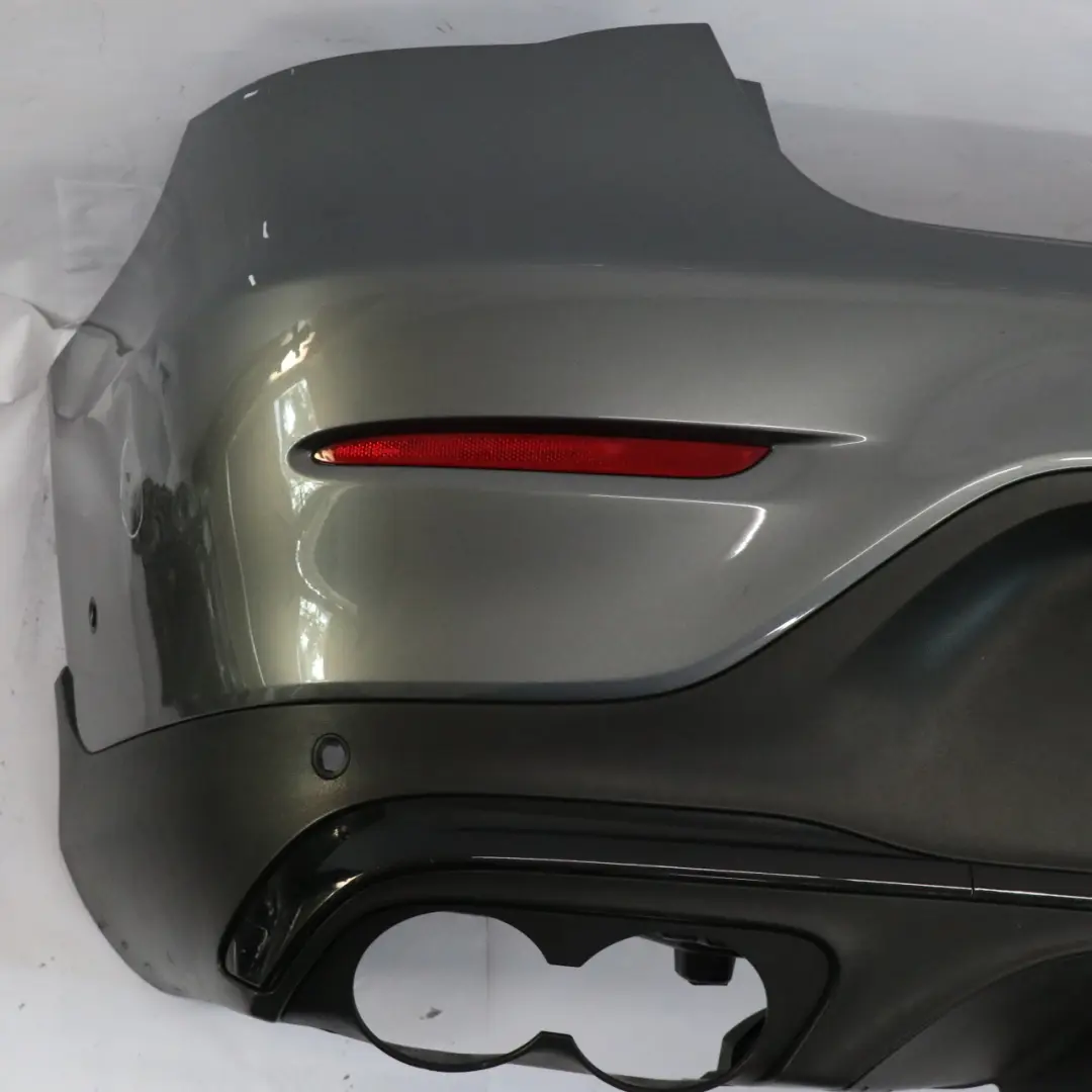 Bumper Trim Panel Covering Selenite Grey Metallic - 992 to Mercedes X253 Rear with Part number A2538805703 Mercedes X253 Rear Bumper Trim Panel Covering Selenite Grey Metallic - 992 - SKU A2538805703-SEL - Part number A2538805703