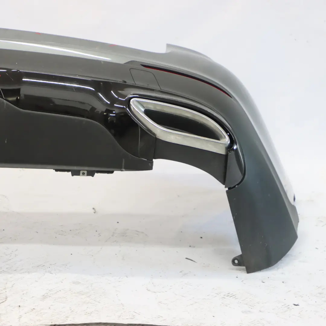 Mercedes X253 Rear Bumper Trim Panel Covering Selenite Grey Metallic - 992 - SKU A2538806101-SEL - Part number A2538806101