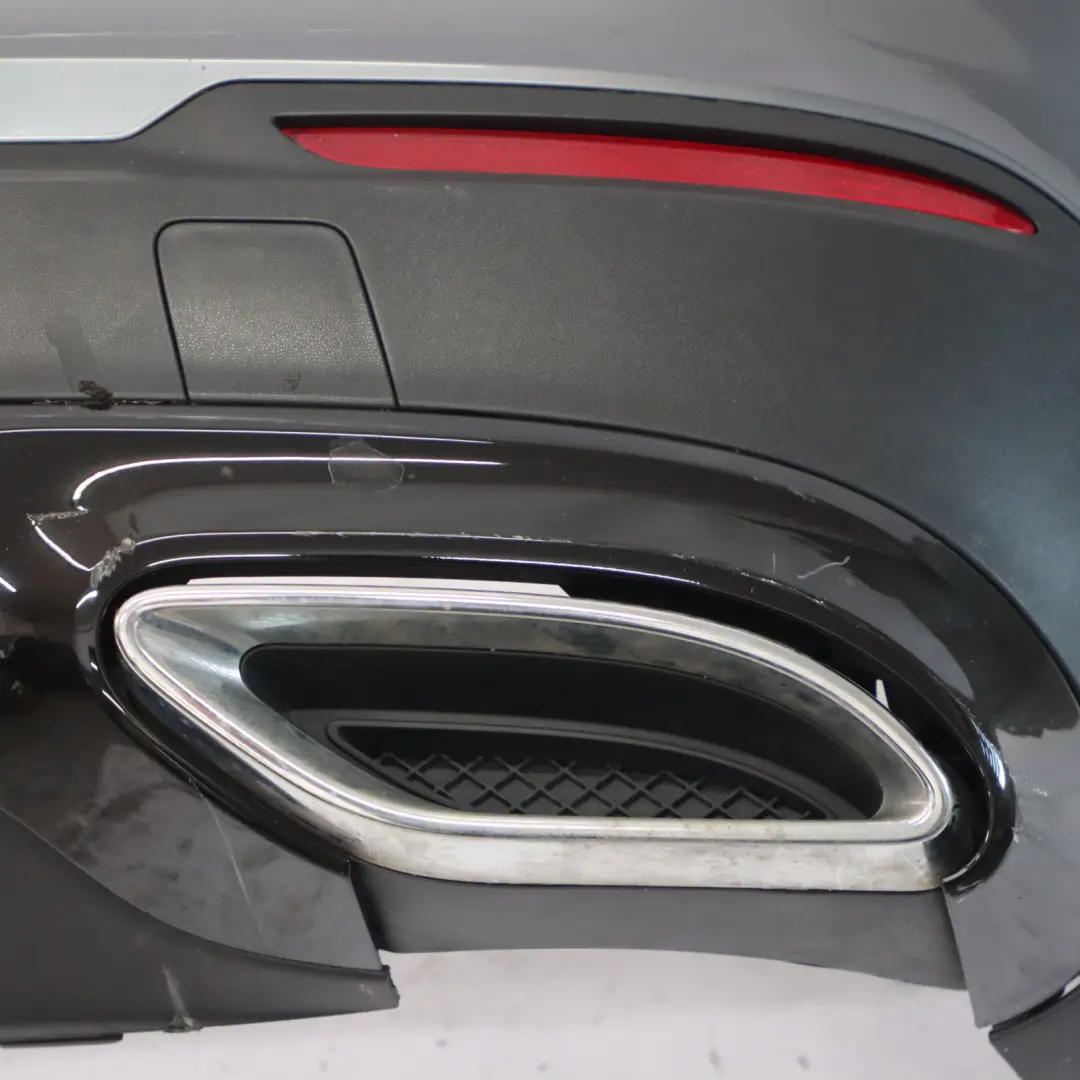 Mercedes X253 Rear Bumper Trim Panel Covering Selenite Grey Metallic - 992 - SKU A2538806101-SEL - Part number A2538806101