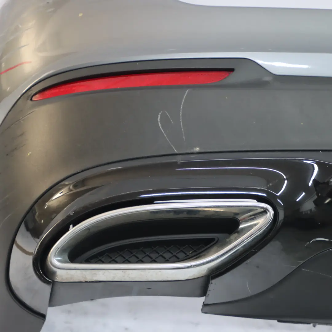 Mercedes X253 Rear Bumper Trim Panel Covering Selenite Grey Metallic - 992 - SKU A2538806101-SEL - Part number A2538806101