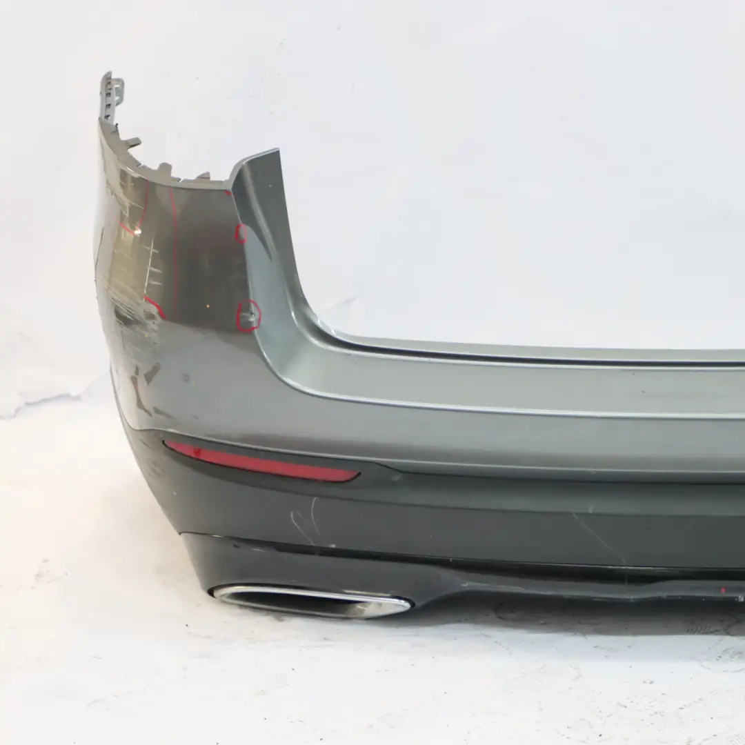 Bumper Trim Panel Covering Selenite Grey Metallic - 992 to Mercedes X253 Rear with Part number A2538806101 Mercedes X253 Rear Bumper Trim Panel Covering Selenite Grey Metallic - 992 - SKU A2538806101-SEL - Part number A2538806101