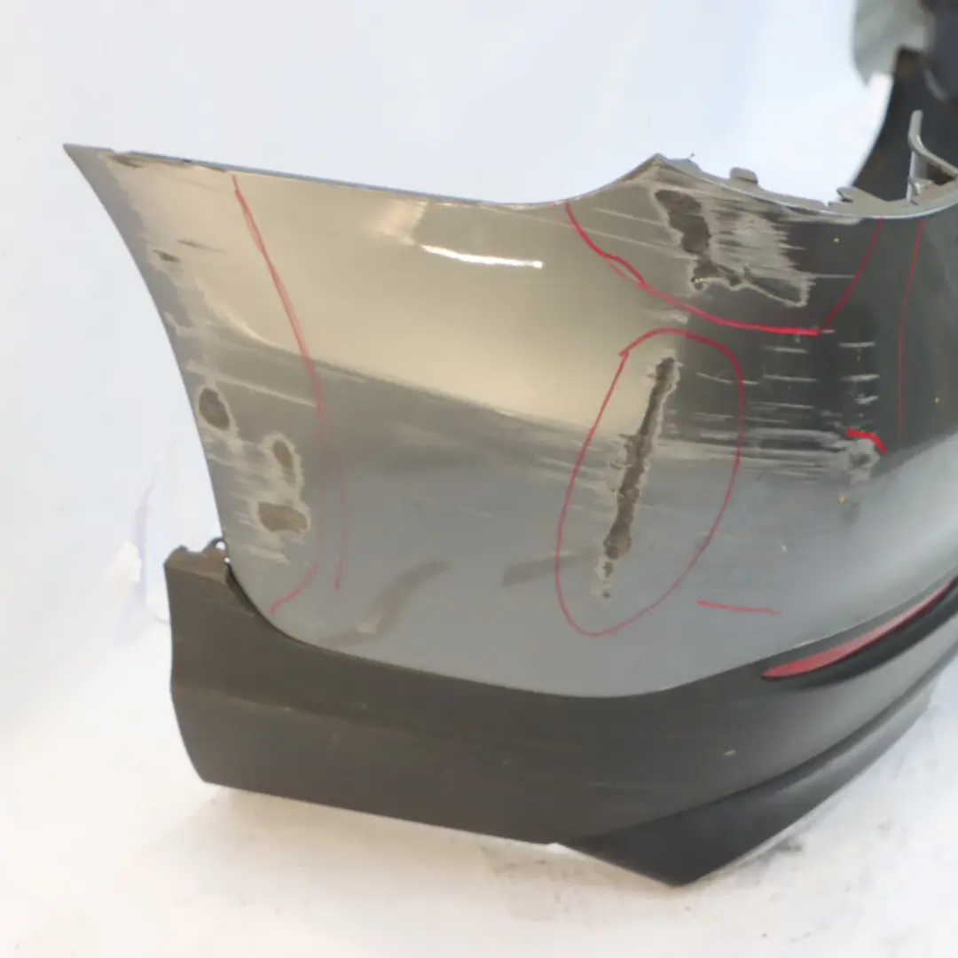 Bumper Trim Panel Covering Selenite Grey Metallic - 992 to Mercedes X253 Rear with Part number A2538806101 Mercedes X253 Rear Bumper Trim Panel Covering Selenite Grey Metallic - 992 - SKU A2538806101-SEL - Part number A2538806101