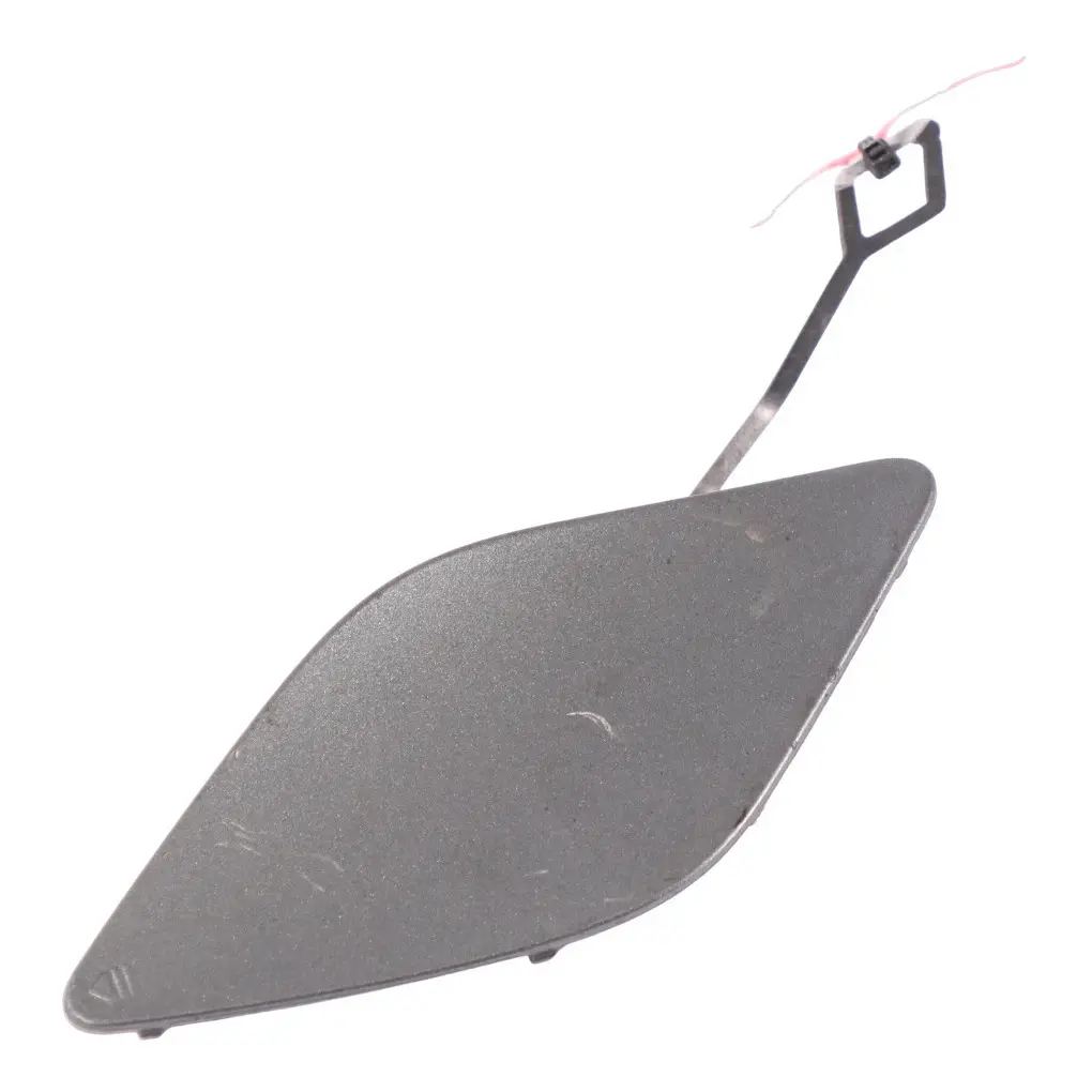 Bumper Towing Front Hook Cover Cap Selenite Grey Metallic - 992 to Mercedes X253 with Part number A2538850022 Mercedes X253 Bumper Towing Front Hook Cover Cap Selenite Grey Metallic - 992 - SKU A2538850022-SEL - Part number A2538850022