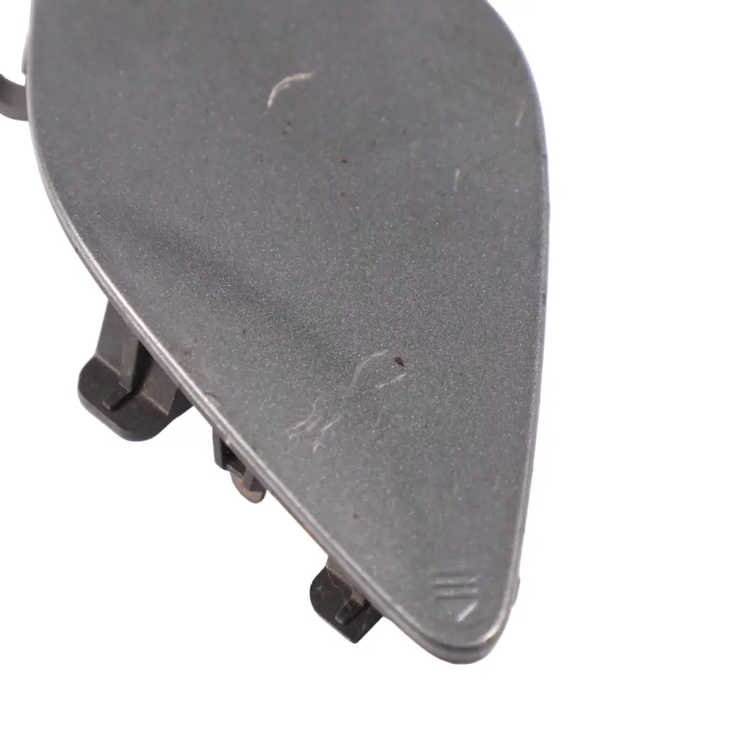 Mercedes X253 Bumper Towing Front Hook Cover Cap Selenite Grey Metallic - 992 - SKU A2538850022-SEL - Part number A2538850022
