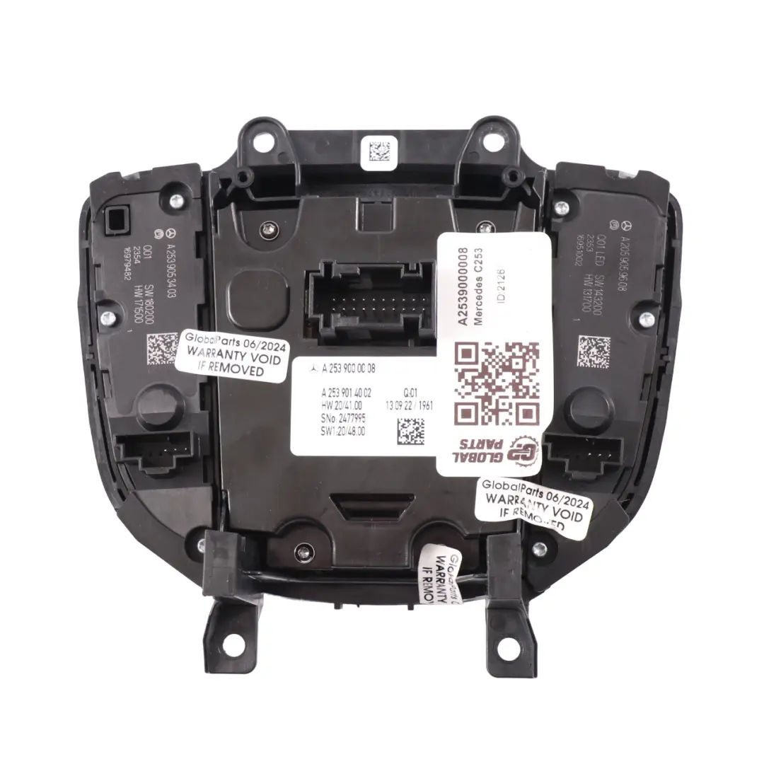 Mercedes C253 Touch Pad Console Switch Panel Touchpad Controller - SKU A2539000008 - Part number A2539000008