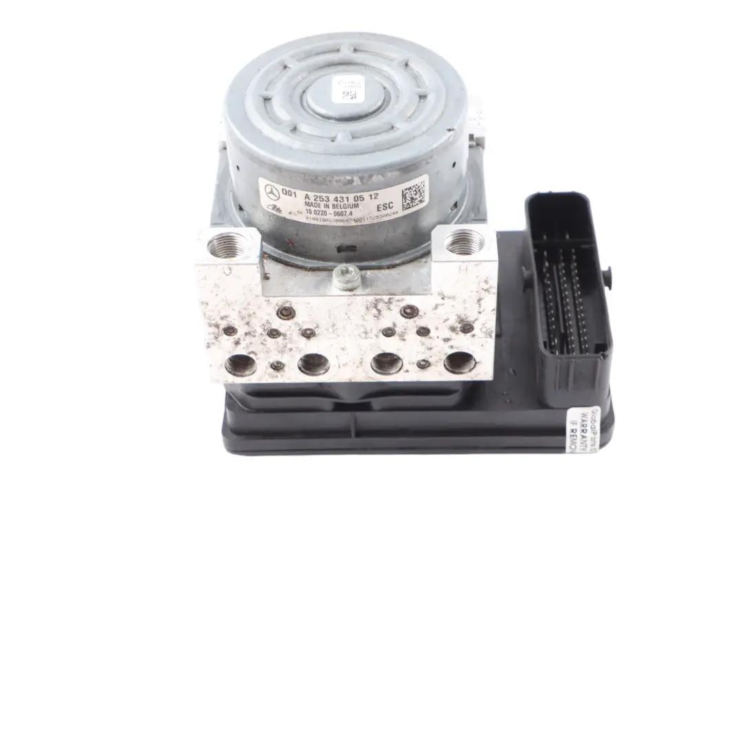 Mercedes W205 Brake Pump ABS ESC Hydraulic Unit Module A2534312800 - SKU A2539011400 - Part number A2539011400