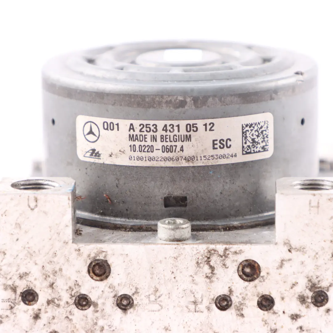 Brake Pump ABS ESC Hydraulic Unit Module A2534312800 to Mercedes W205 with Part number A2539011400 Mercedes W205 Brake Pump ABS ESC Hydraulic Unit Module A2534312800 - SKU A2539011400 - Part number A2539011400