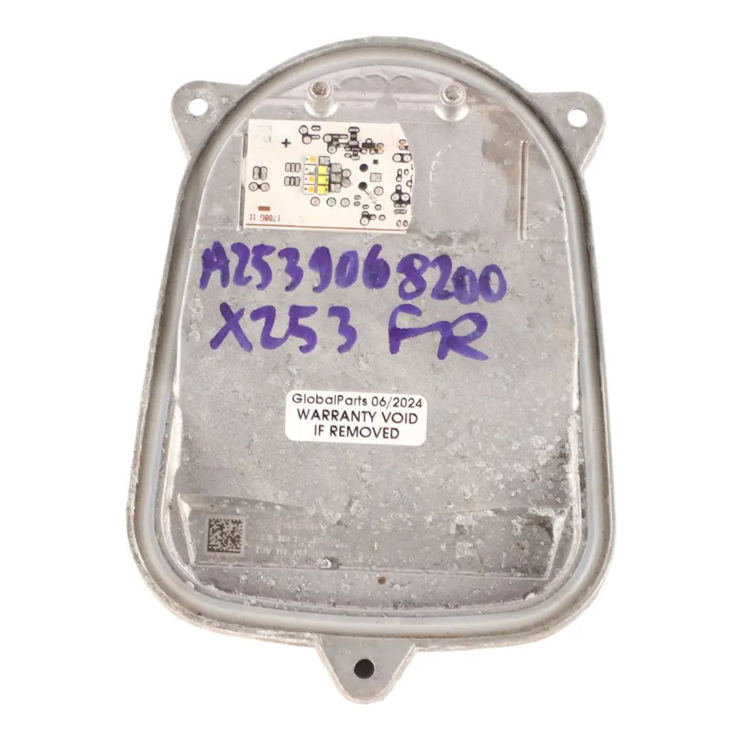 Modulo Faro Mercedes GLC X253 C253 Destra Unità Ballast LED per con numero di parte A2539068200 Modulo Faro Mercedes GLC X253 C253 Destra Unità Ballast LED - SKU A2539068200 - Numero di parte A2539068200