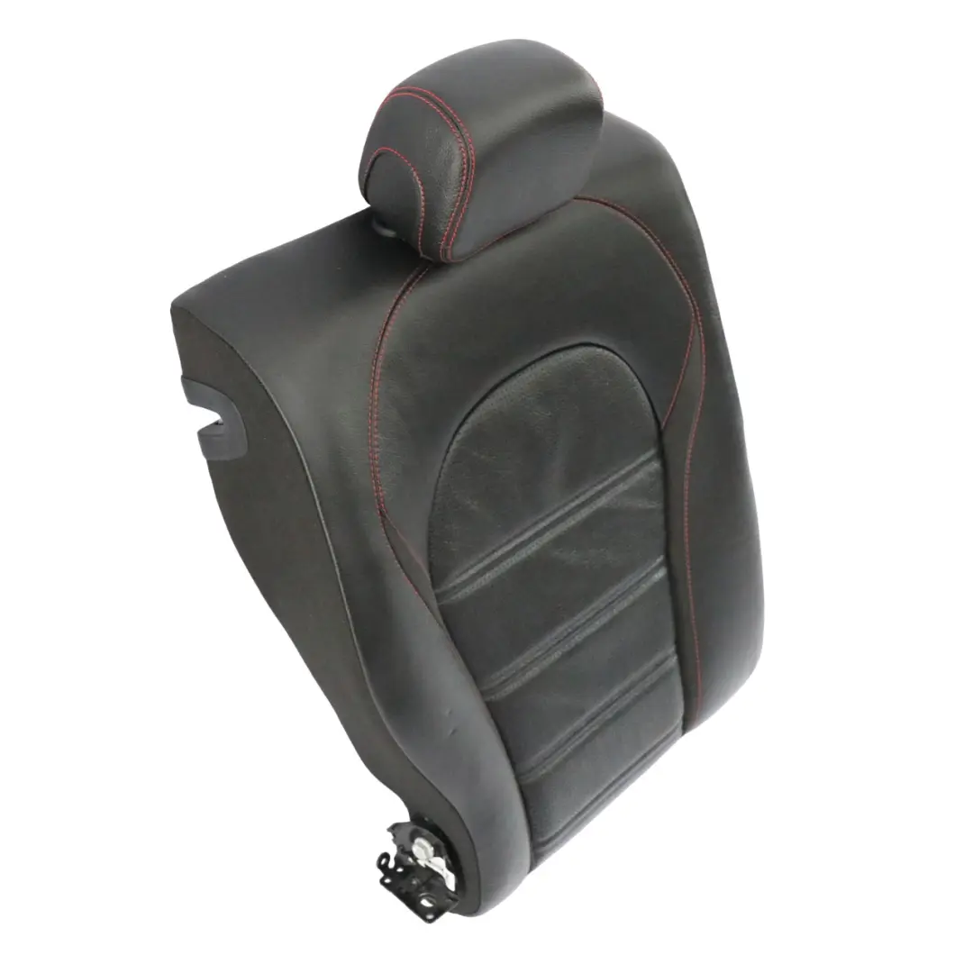Mercedes C253 Seat Backrest Rear Right O/S Back Cover Leather Black - SKU A2539202101 - Part number A2539202101