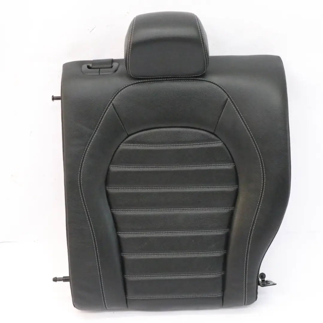 Respaldo Asiento Trasero Izquierdo Tapizado Panel Negro Cuero para Mercedes X253 con número de pieza A2539202702 Mercedes X253 Respaldo Asiento Trasero Izquierdo Tapizado Panel Negro Cuero - SKU A2539202702 - Número de pieza A2539202702