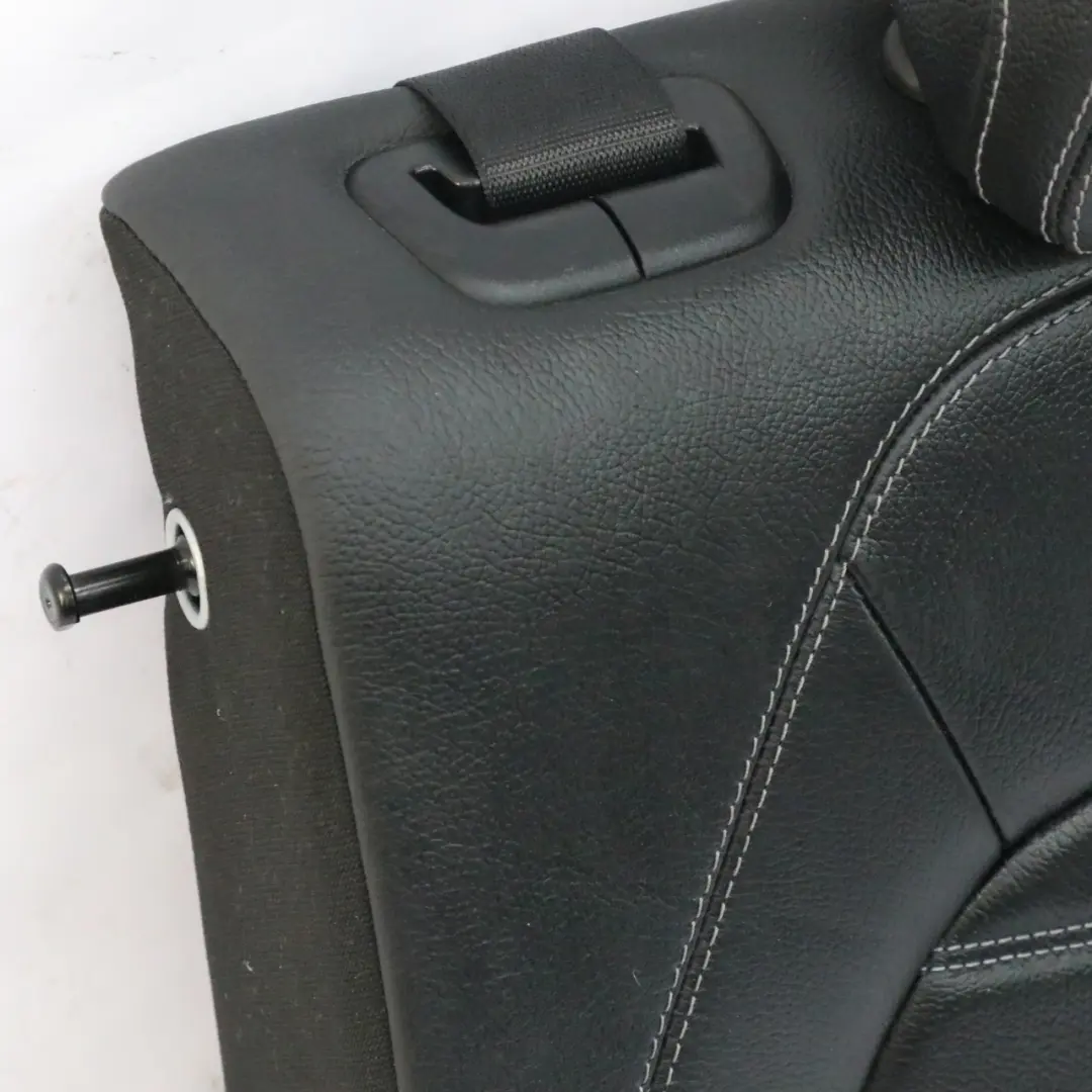 Backrest Left N/S Back Cover Trim Panel Black Leather to Mercedes X253 Rear Seat with Part number A2539202702 Mercedes X253 Rear Seat Backrest Left N/S Back Cover Trim Panel Black Leather - SKU A2539202702 - Part number A2539202702
