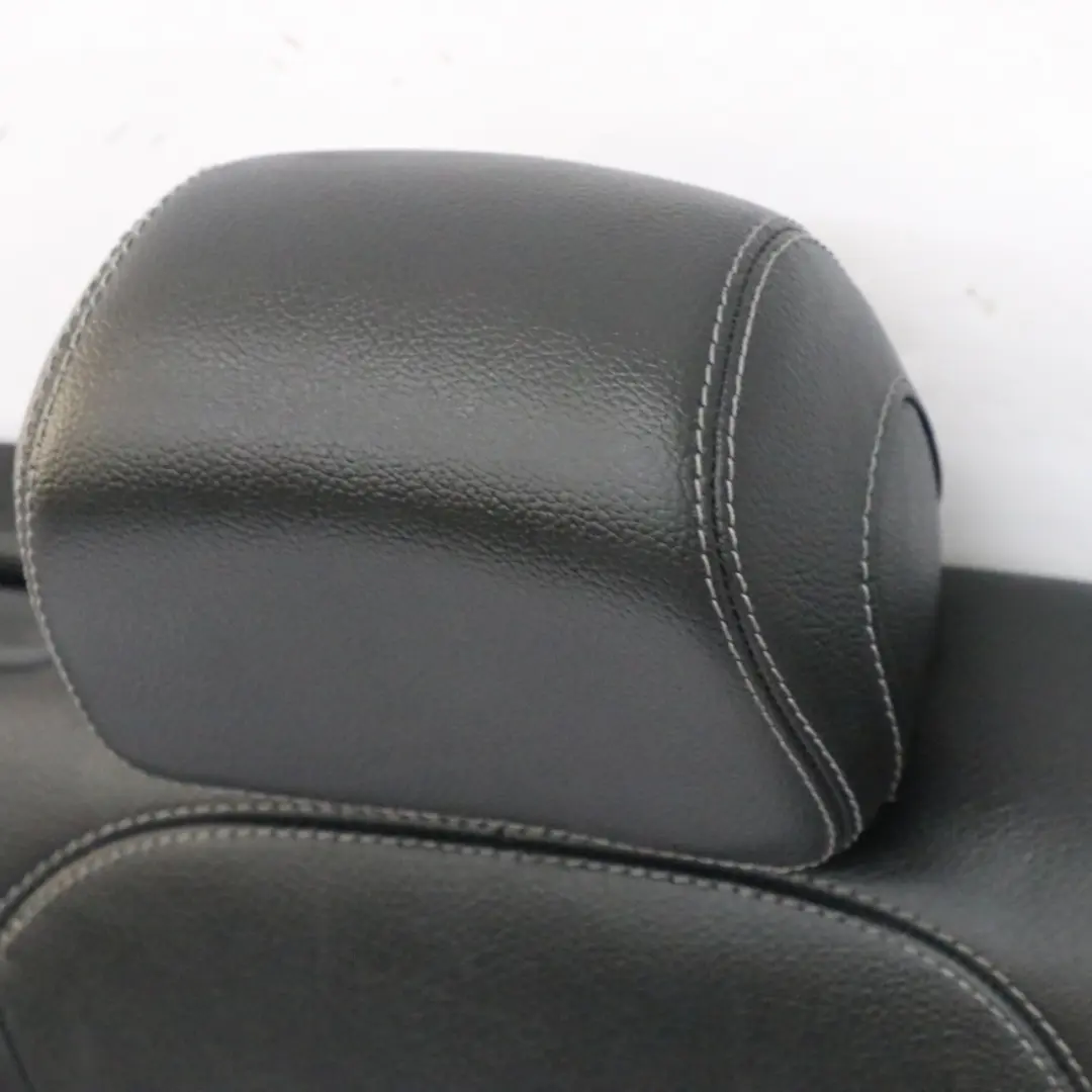 Backrest Left N/S Back Cover Trim Panel Black Leather to Mercedes X253 Rear Seat with Part number A2539202702 Mercedes X253 Rear Seat Backrest Left N/S Back Cover Trim Panel Black Leather - SKU A2539202702 - Part number A2539202702