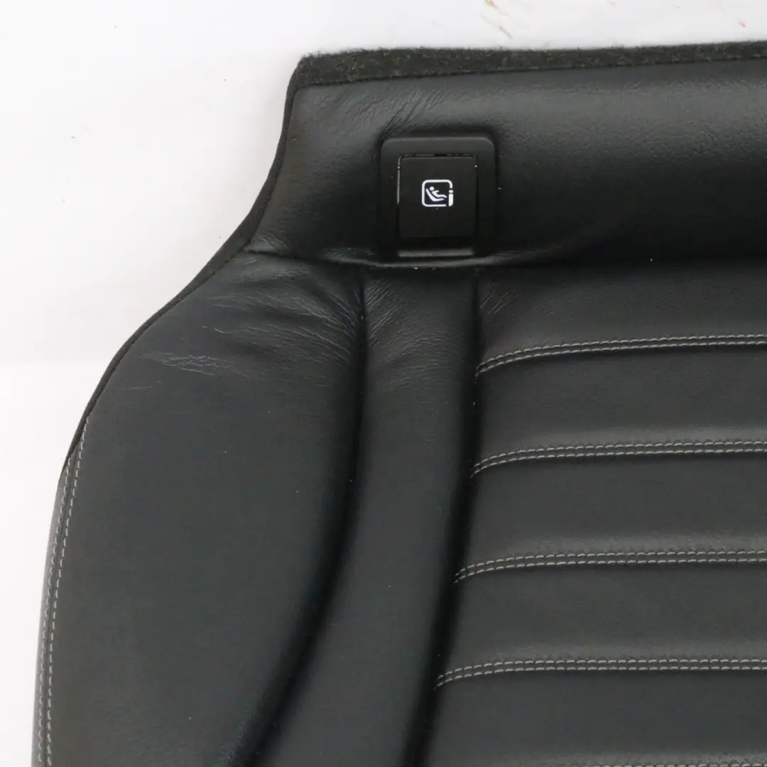 Mercedes X253 Rear Seat Bench Couch Covering Seating Trim Black Leather - SKU A2539206302 - Part number A2539206302