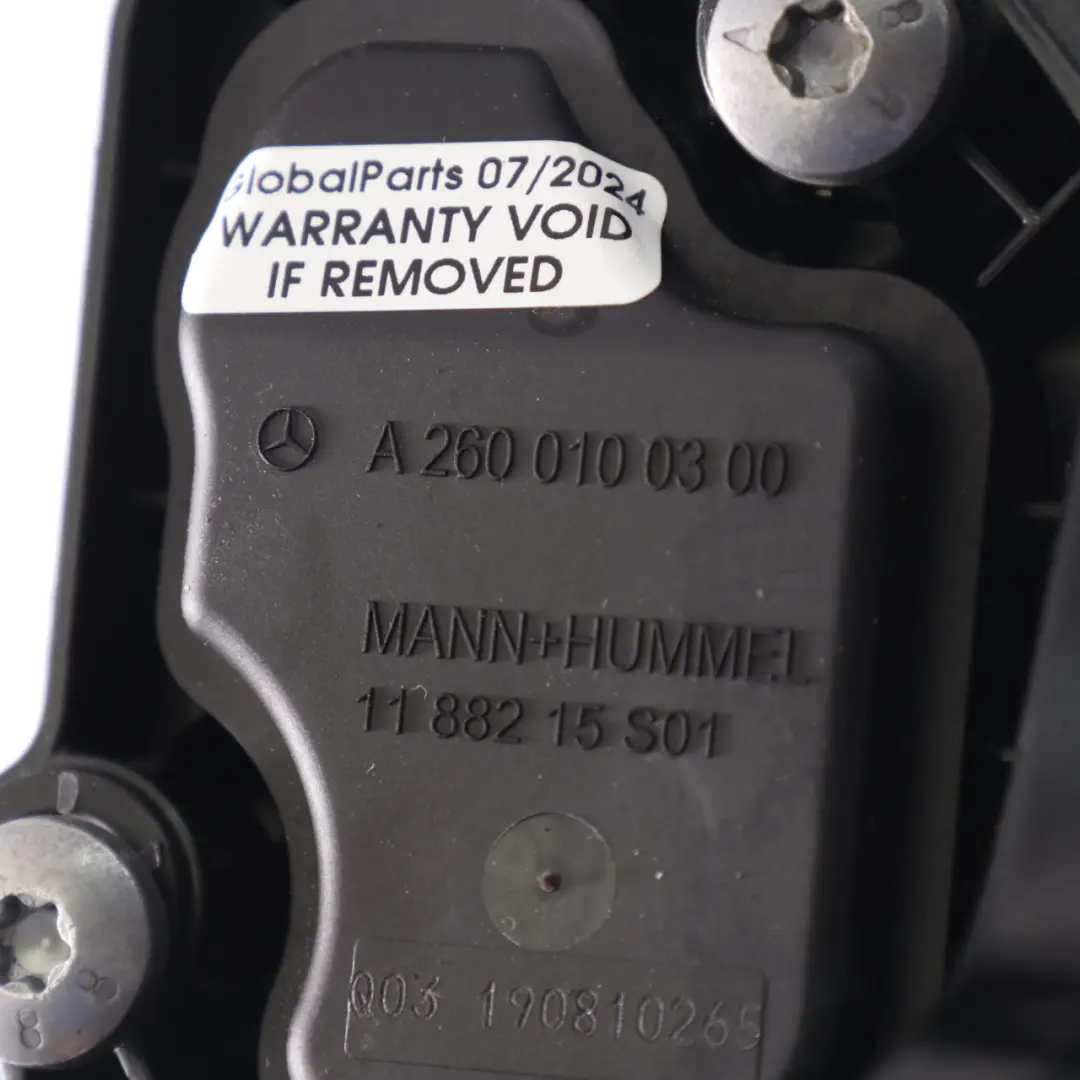 Mercedes W177 Valvola di sfiato separatore olio - SKU A2600100300 - Numero di parte A2600100300