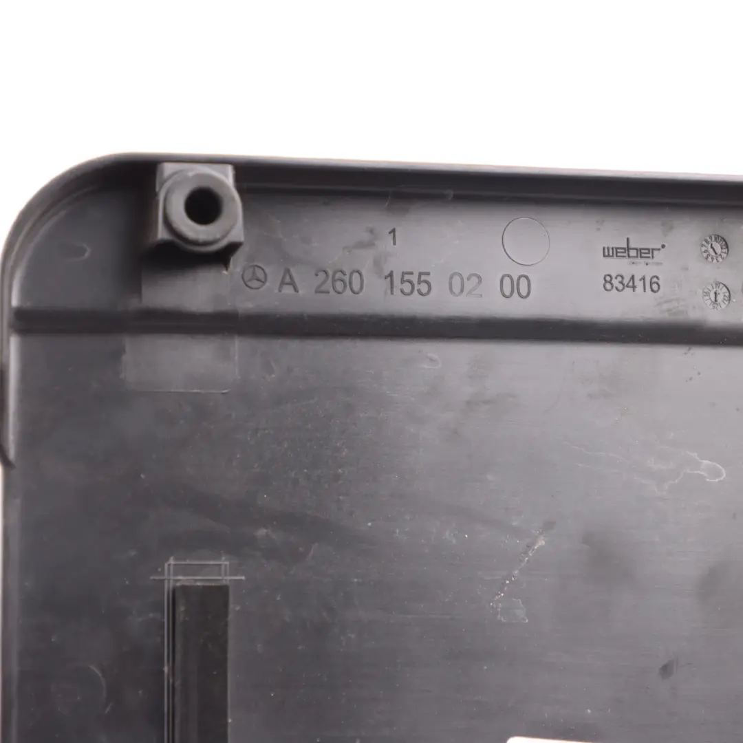 Intake Control Unit Cover Trim Panel to Mercedes W177 Air with Part number A2601550200 Mercedes W177 Air Intake Control Unit Cover Trim Panel - SKU A2601550200 - Part number A2601550200