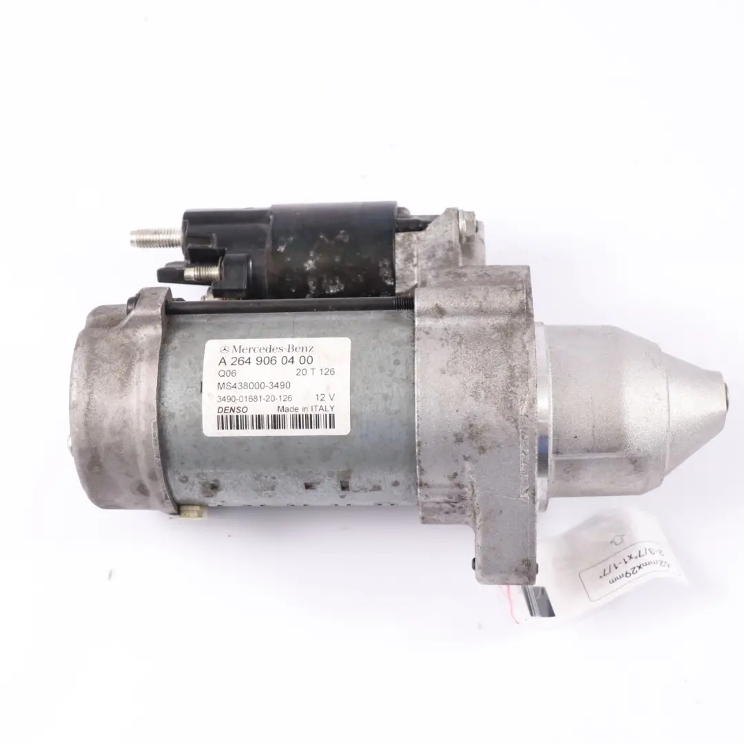 Mercedes W205 W257 Anlasser Motor - SKU A2649060400 - Teilenummer A2649060400