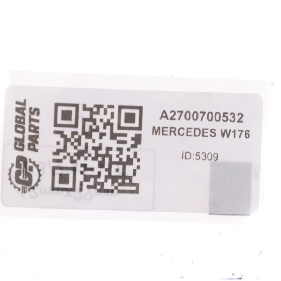 Vacuum Hose Mercedes W176 A200 Petrol M270 Vacuum Pump Line to with Part number A2700700532 Vacuum Hose Mercedes W176 A200 Petrol M270 Vacuum Pump Line - SKU A2700700532 - Part number A2700700532