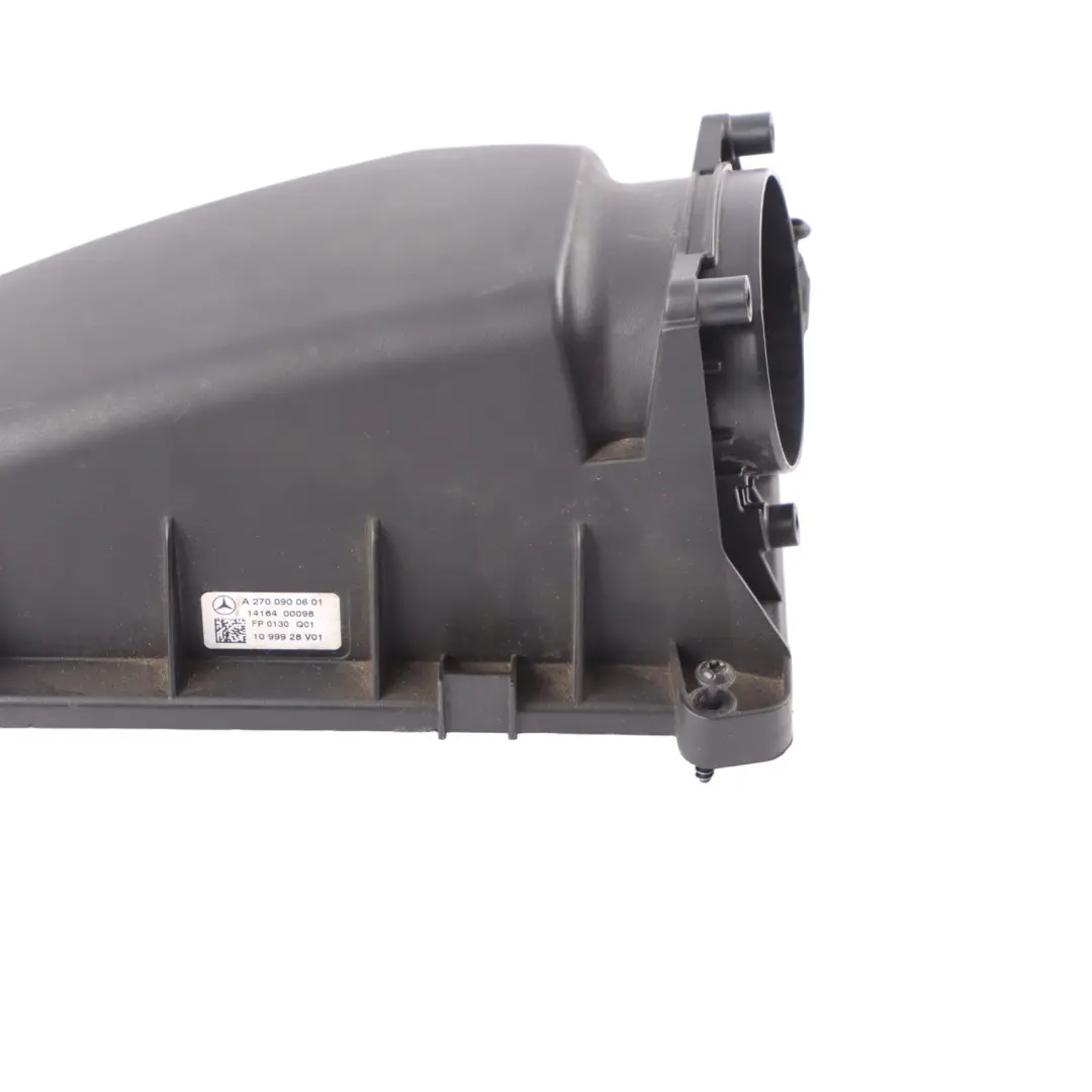 Filter Cap Mercedes W176 W246 Intake Silencer Filter Box Cover to Air with Part number A2700900601 Air Filter Cap Mercedes W176 W246 Intake Silencer Filter Box Cover - SKU A2700900601-1 - Part number A2700900601