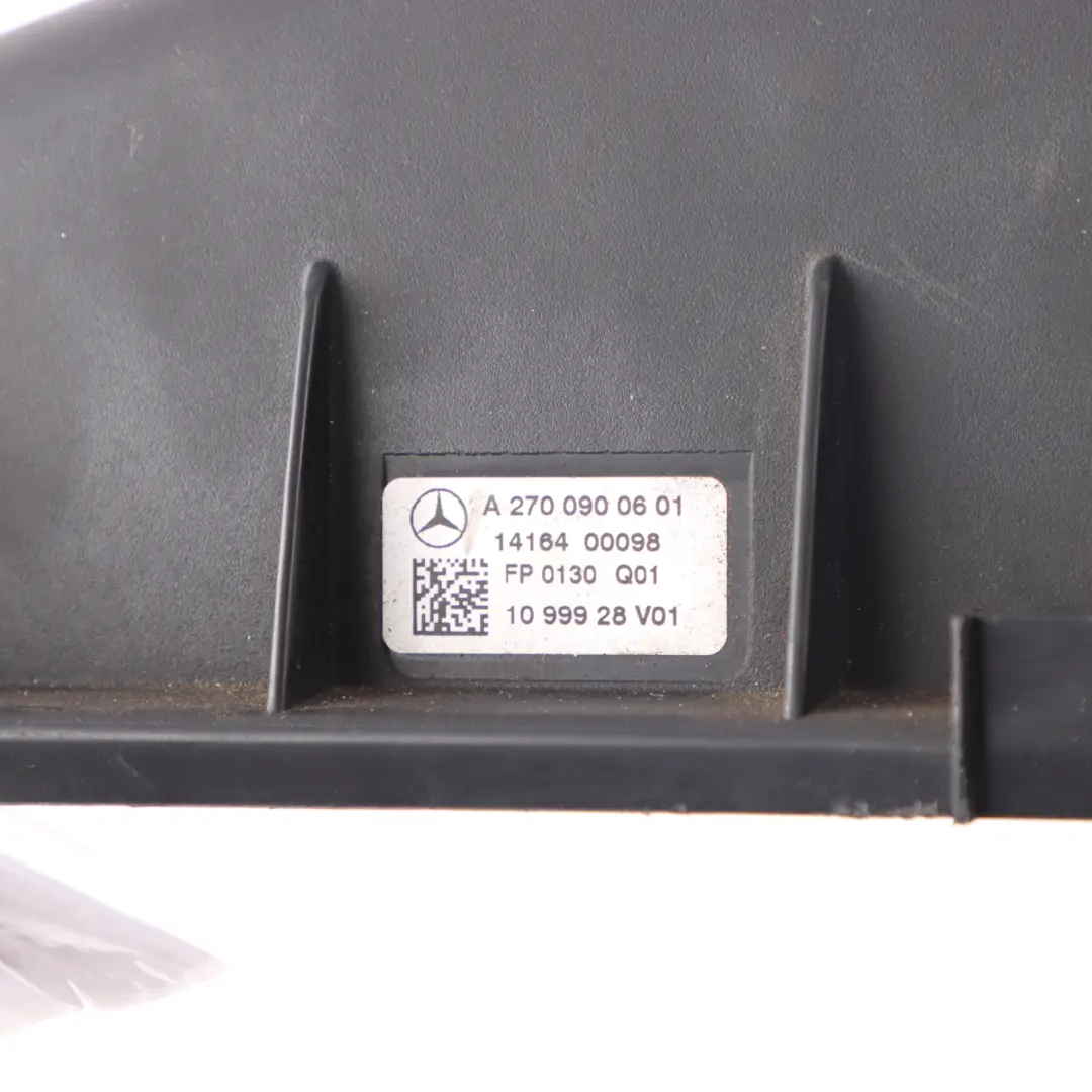 Air Filter Cap Mercedes W176 W246 Intake Silencer Filter Box Cover - SKU A2700900601-1 - Part number A2700900601