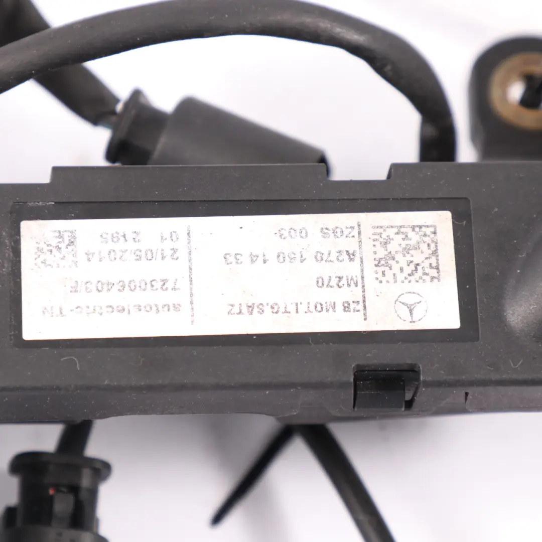 Câblage moteur Mercedes W176 W246 W242 M270 Loom Harnais Câble pour à propos du numéro de pièce A2701501433 Câblage moteur Mercedes W176 W246 W242 M270 Loom Harnais Câble - SKU A2701501433 - Numéro de pièce A2701501433