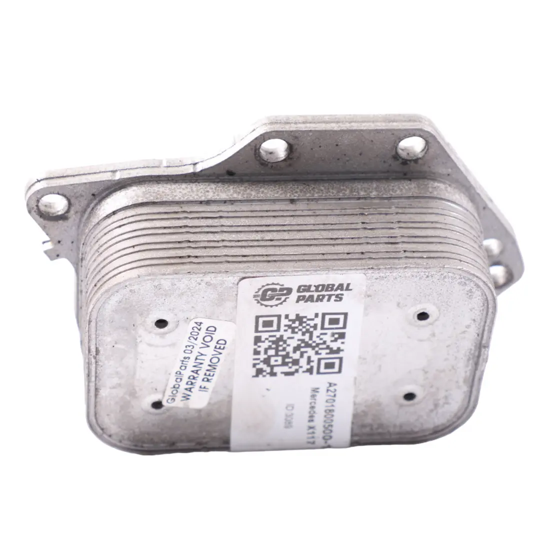 Base Refroidisseur Huile Mercedes X117 M260 Filtre Refroidisseur pour à propos du numéro de pièce A2701800500 Base Refroidisseur Huile Mercedes X117 M260 Filtre Refroidisseur - SKU A2701800500-1 - Numéro de pièce A2701800500