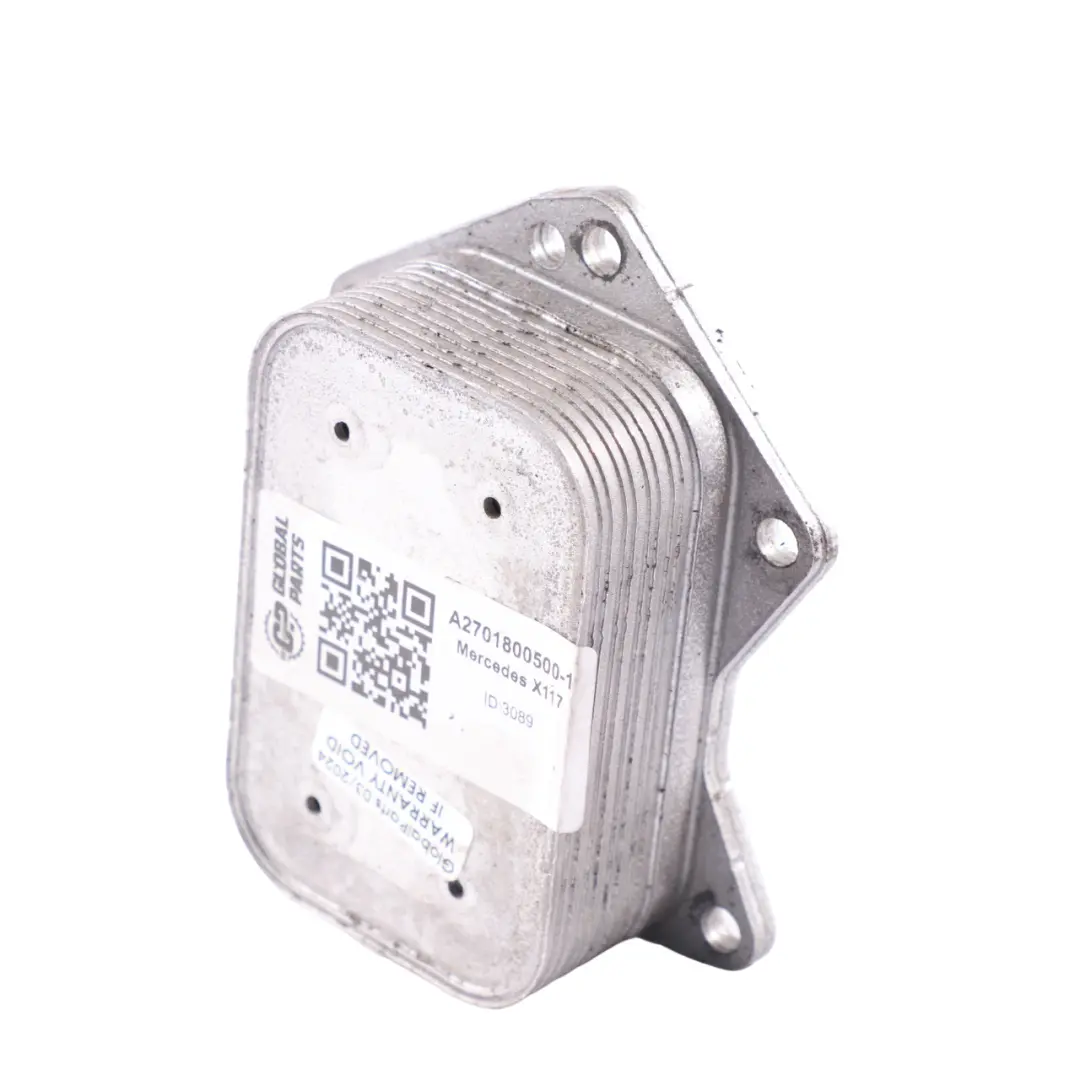 Mercedes X117 M260 Chłodniczka Oleju - SKU A2701800500-1 - Numer Części A2701800500