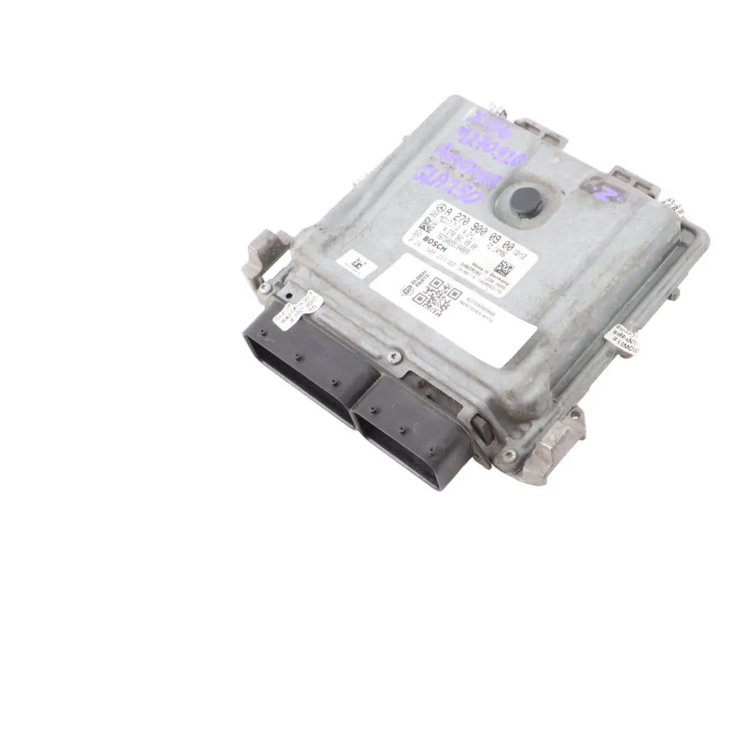 GLA250 270.910 122HP Motorsteuergerät Modul ECU für Mercedes X156 mit Teilenummer A2709000900 Mercedes X156 GLA250 270.910 122HP Motorsteuergerät Modul ECU - SKU A2709000900 - Teilenummer A2709000900