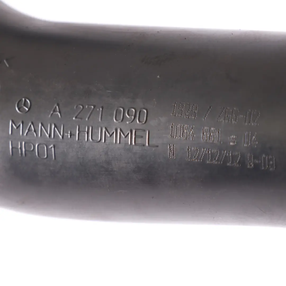 M271 Air Charge Turbocharger Turbo Hose Pipe to Mercedes W204 W212 with Part number A2710901929 Mercedes W204 W212 M271 Air Charge Turbocharger Turbo Hose Pipe - SKU A2710901929 - Part number A2710901929