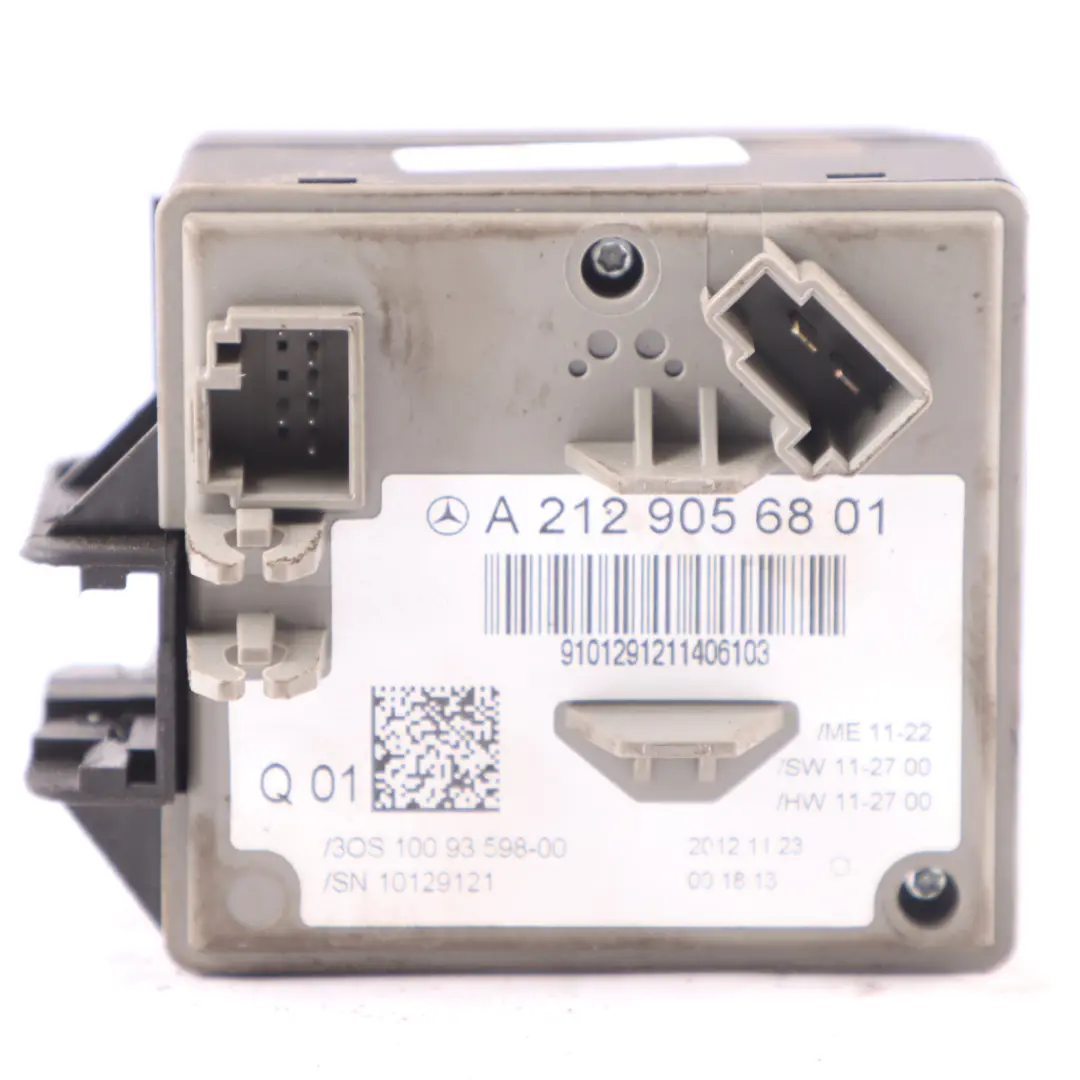 Mercedes R172 BlueEFFICIENCY 271.861 184HP Engine ECU Kit Key Lock - SKU A2711500391-8 - Part number A2711500391