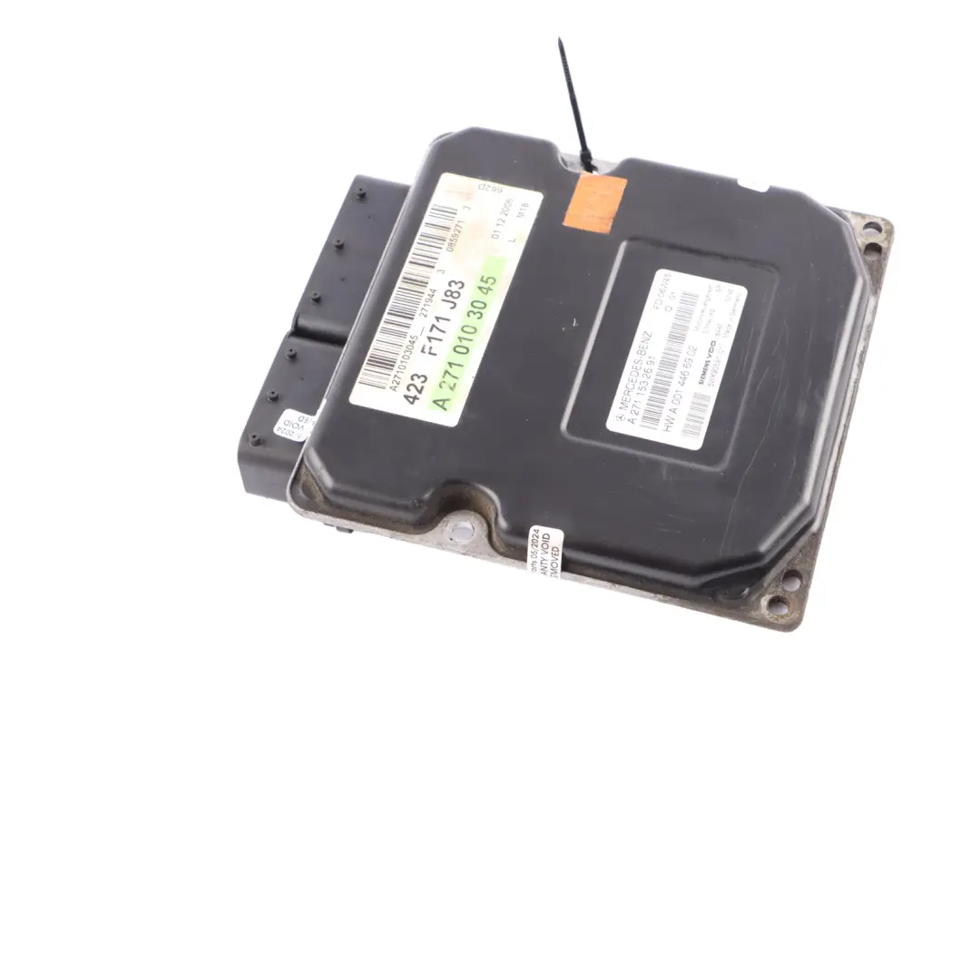 163HP 271.944 Kompressor Engine ECU Automatic to Mercedes R171 SLK 200 with Part number A2711532691 Mercedes R171 SLK 200 163HP 271.944 Kompressor Engine ECU Automatic - SKU A2711532691 - Part number A2711532691