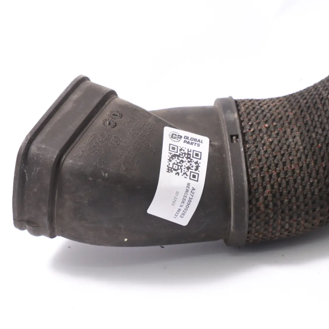 Tubo de Admisión de Aire Mercedes W221 M272 M273 Manguera Derecha para con número de pieza A2730900282 Tubo de Admisión de Aire Mercedes W221 M272 M273 Manguera Derecha - SKU A2730900282 - Número de pieza A2730900282