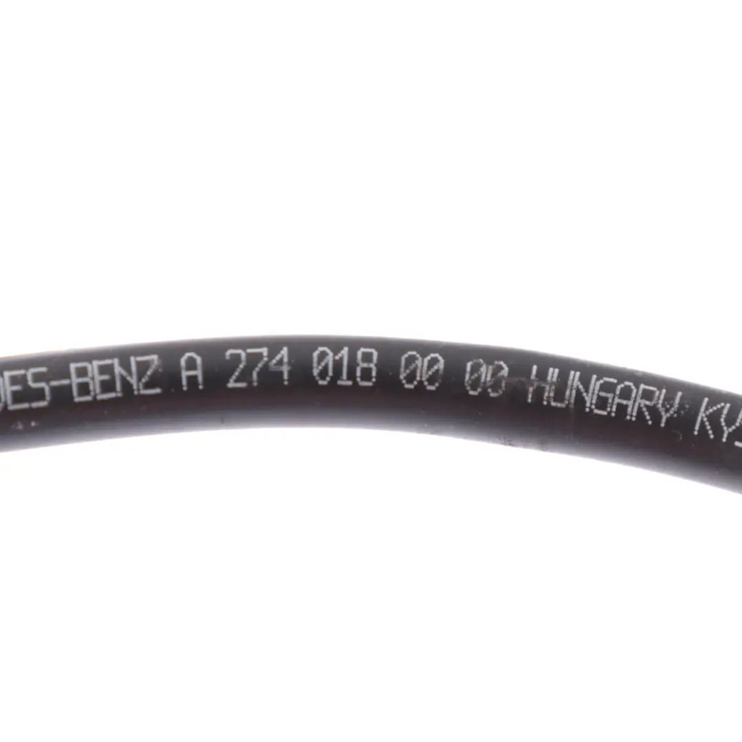  Tuyau d'évent Mercedes W204 W212 M274 Tuyau de ventilation reniflard - SKU A2740180000 - Numéro de pièce A2740180000